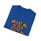 Eat Sleep Race Repeat T-shirt