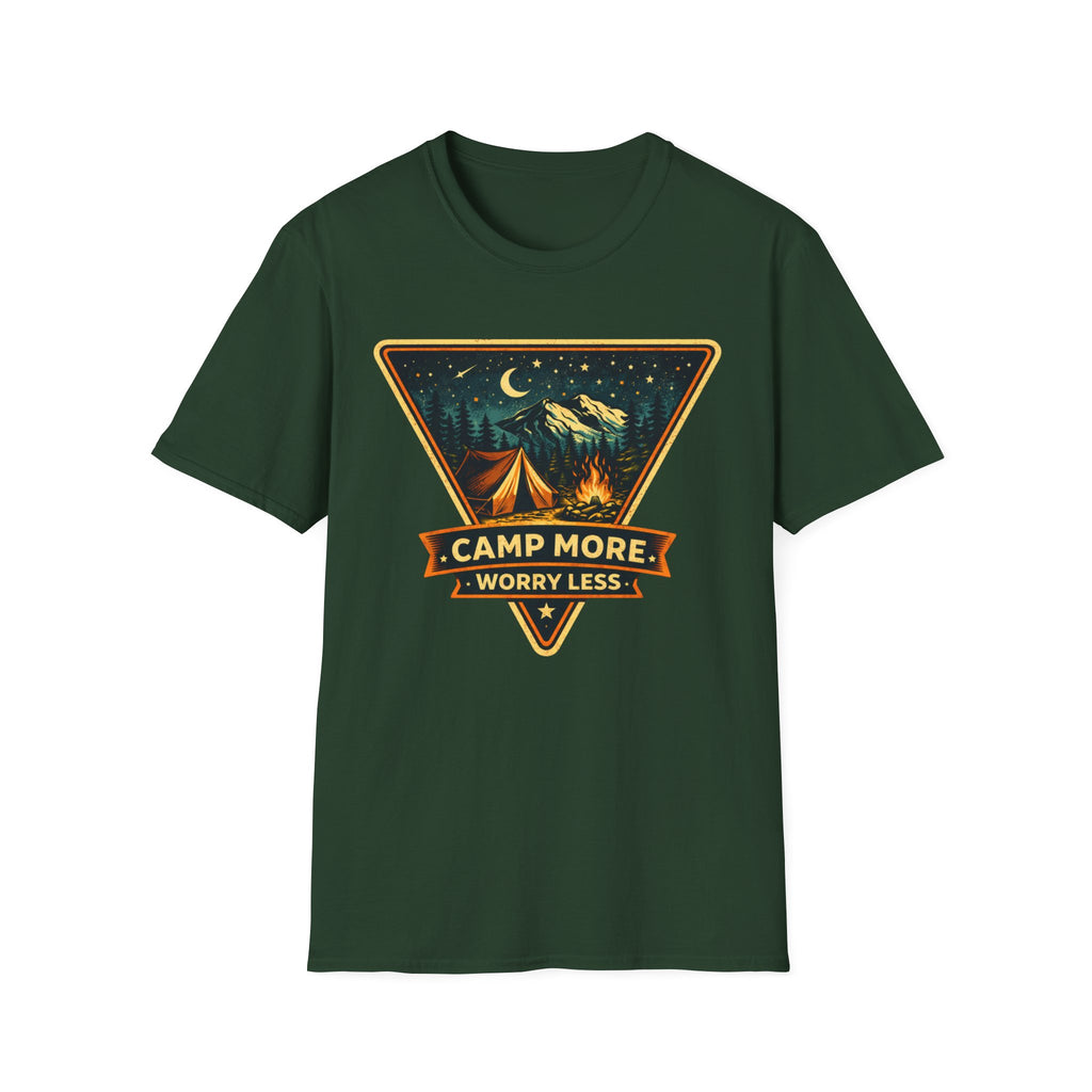 Camp More Worry Less T-shirt