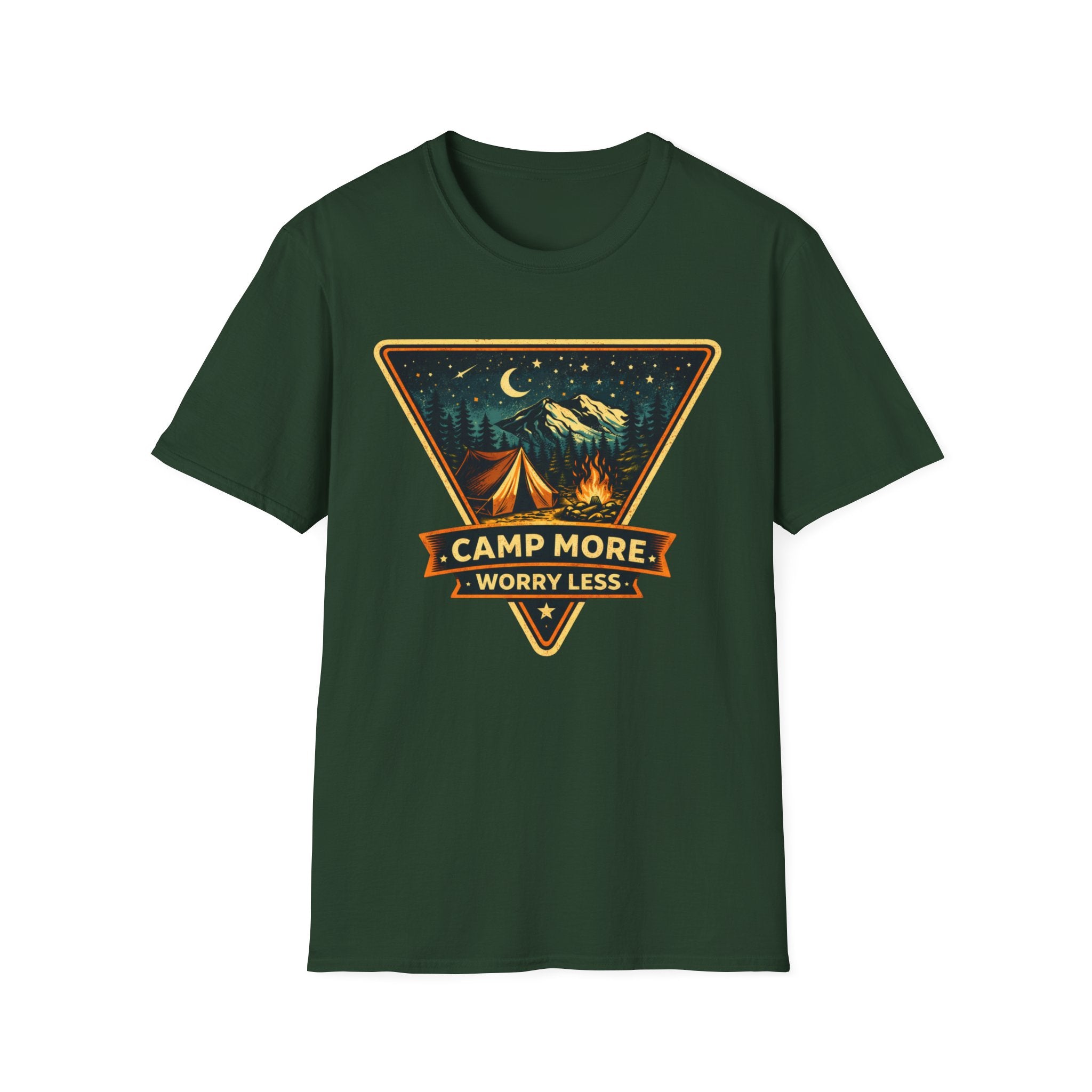Camp More Worry Less T-shirt
