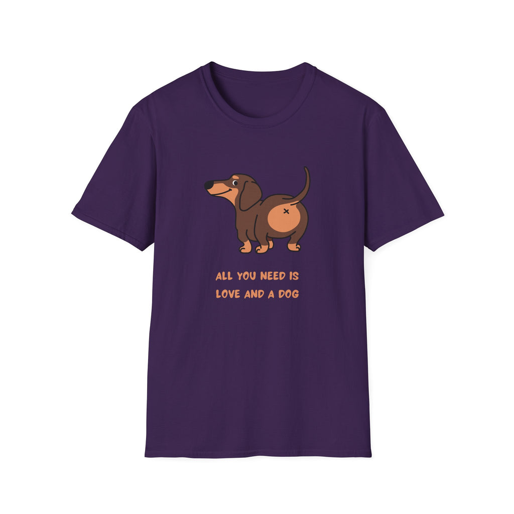 All You Need is Love And a Dog T-shirt