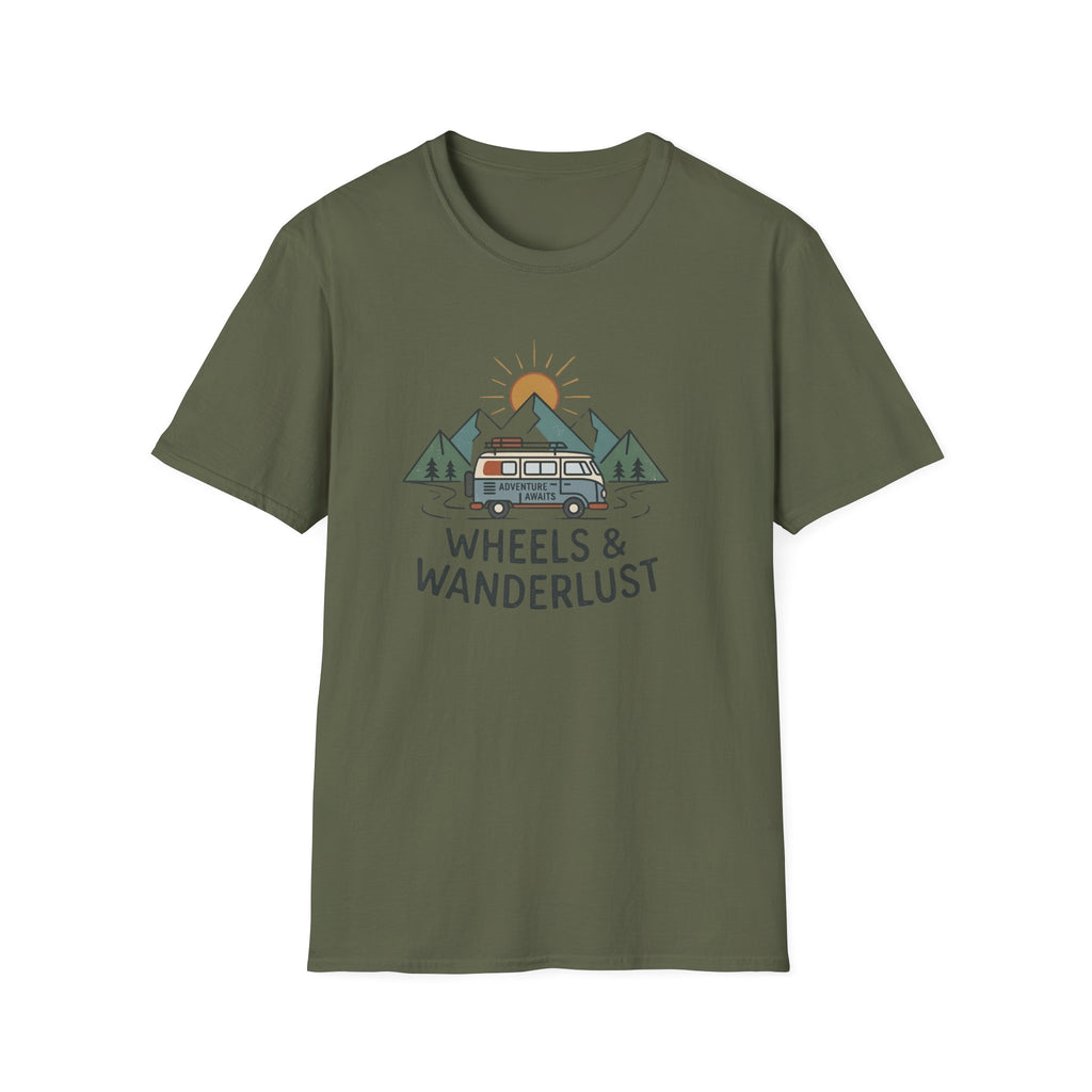 Wheels And Wanderlust T-shirt
