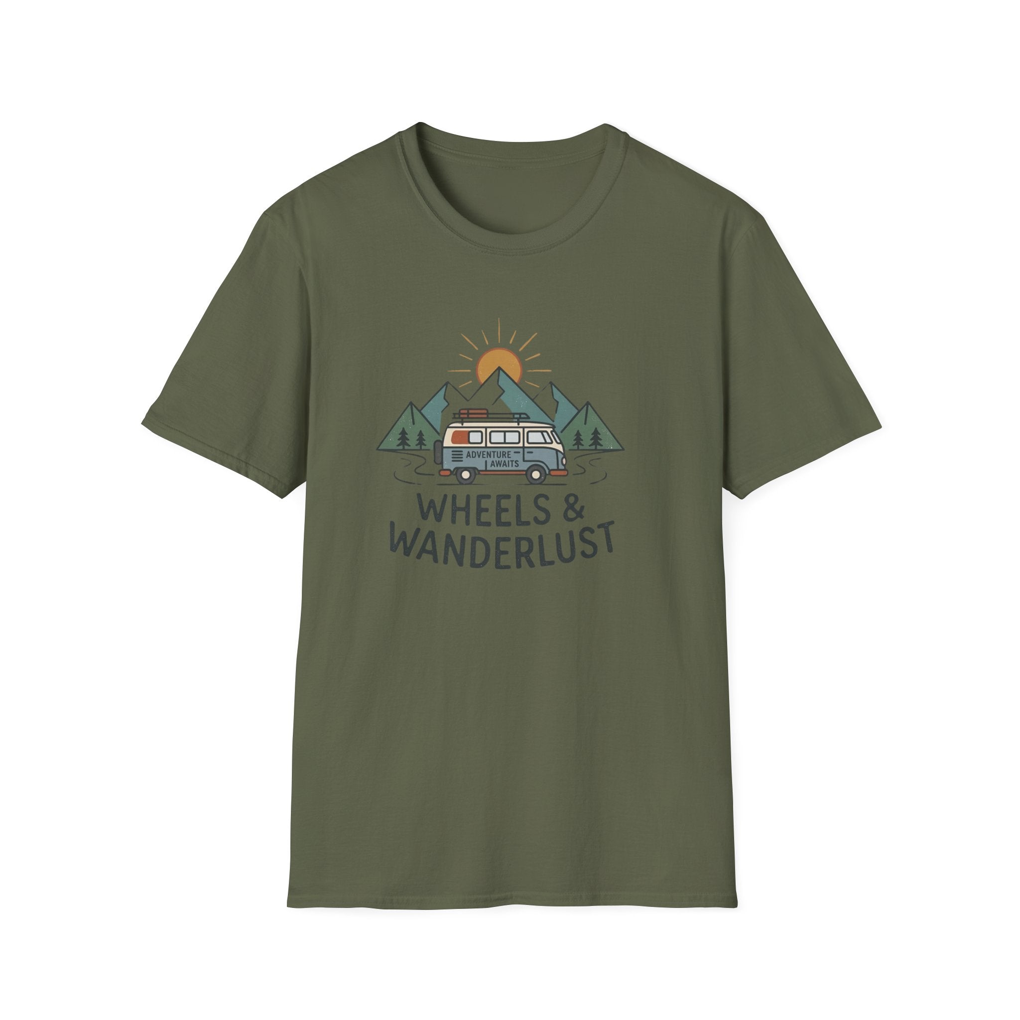 Wheels And Wanderlust T-shirt