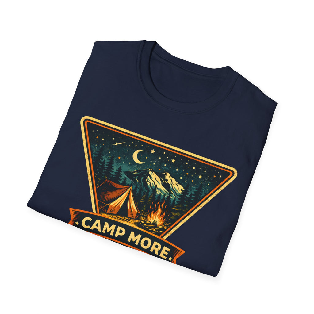 Camp More Worry Less T-shirt