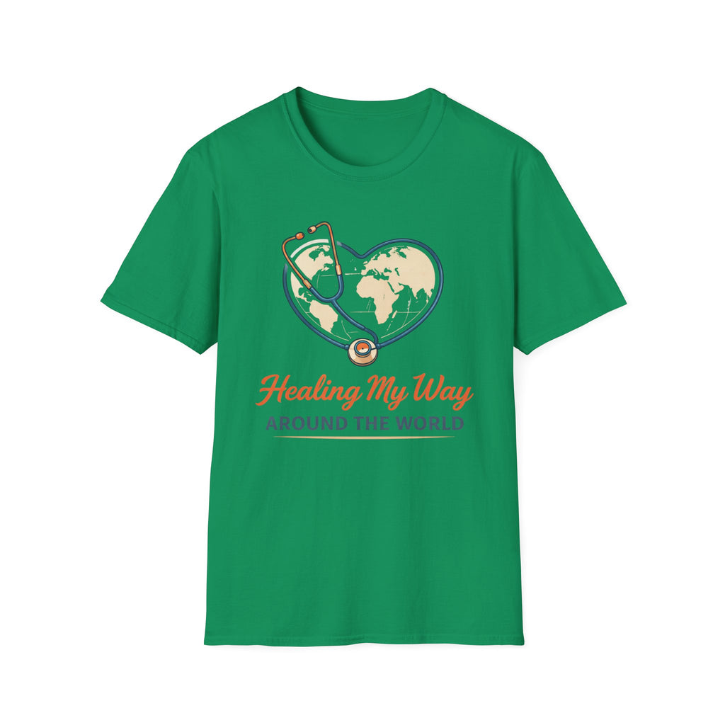 Healing My Way Around The World T-shirt