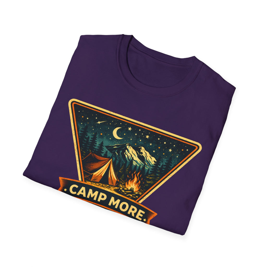 Camp More Worry Less T-shirt