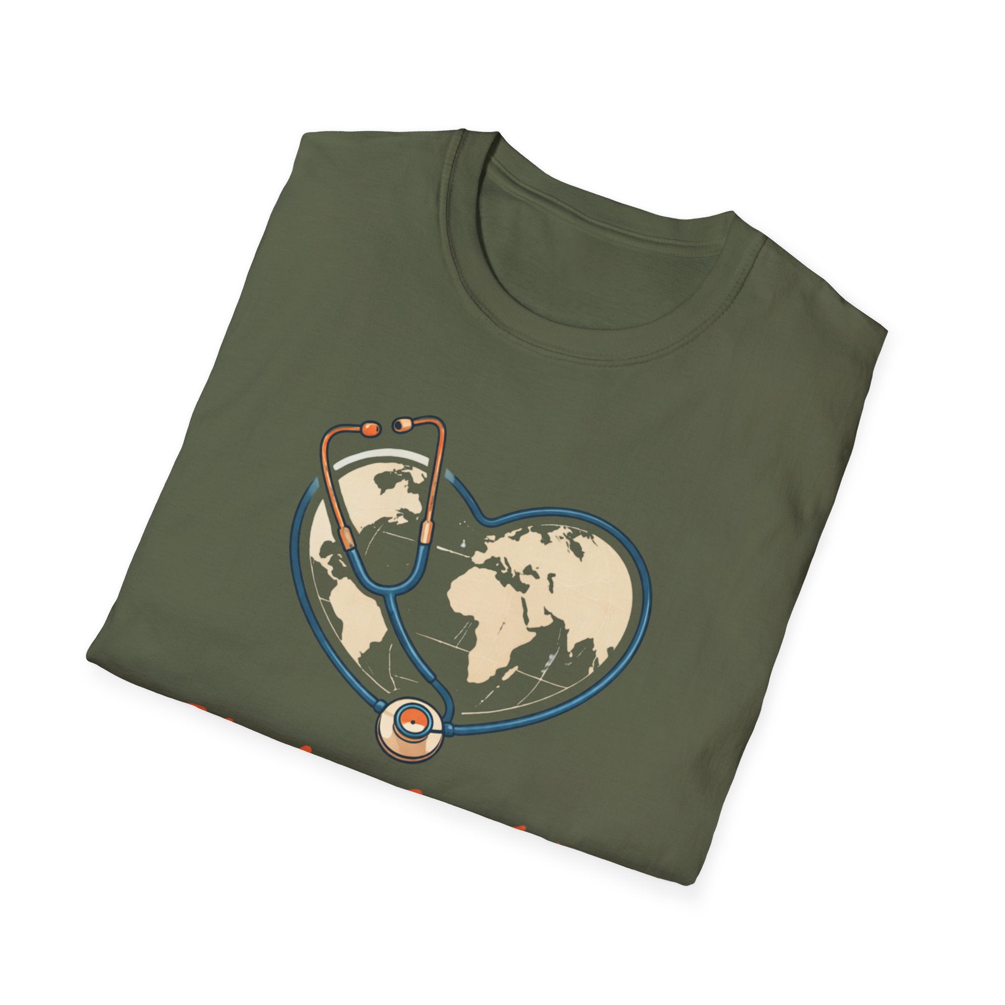 Healing My Way Around The World T-shirt