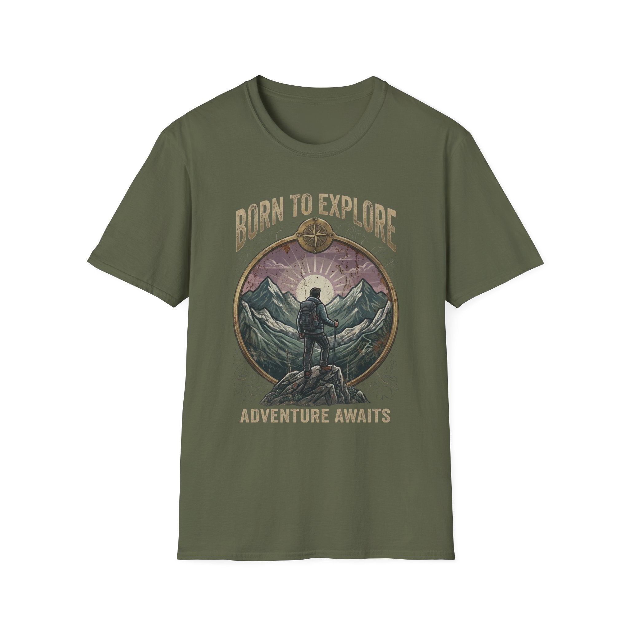 Born to Explore Adventure Awaits T-shirt