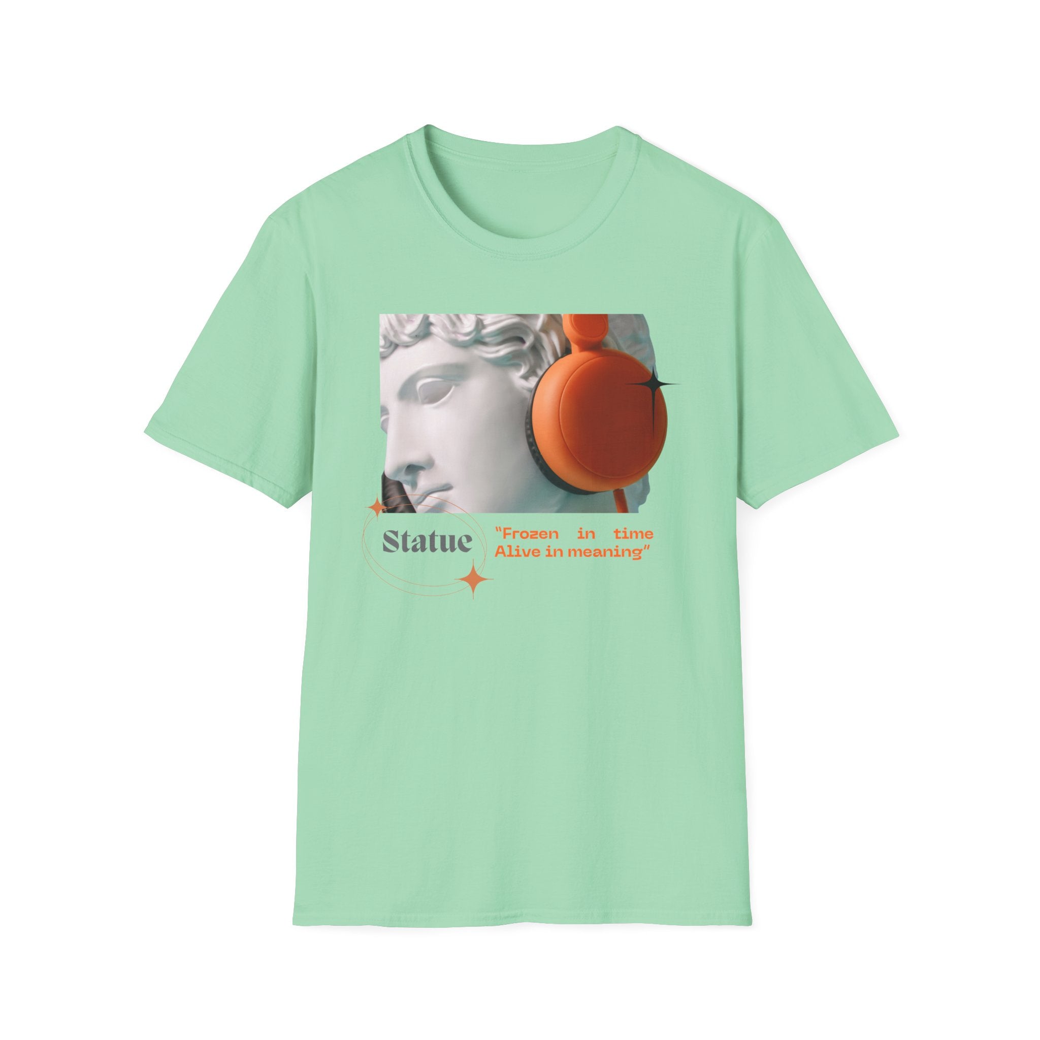 Statue Frozen in Time Alive In Meaning T-shirt