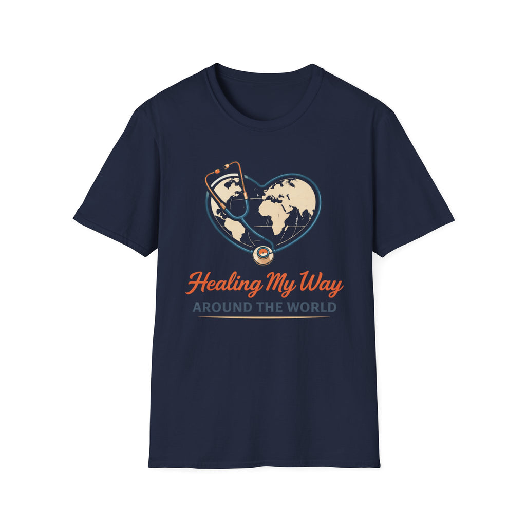 Healing My Way Around The World T-shirt