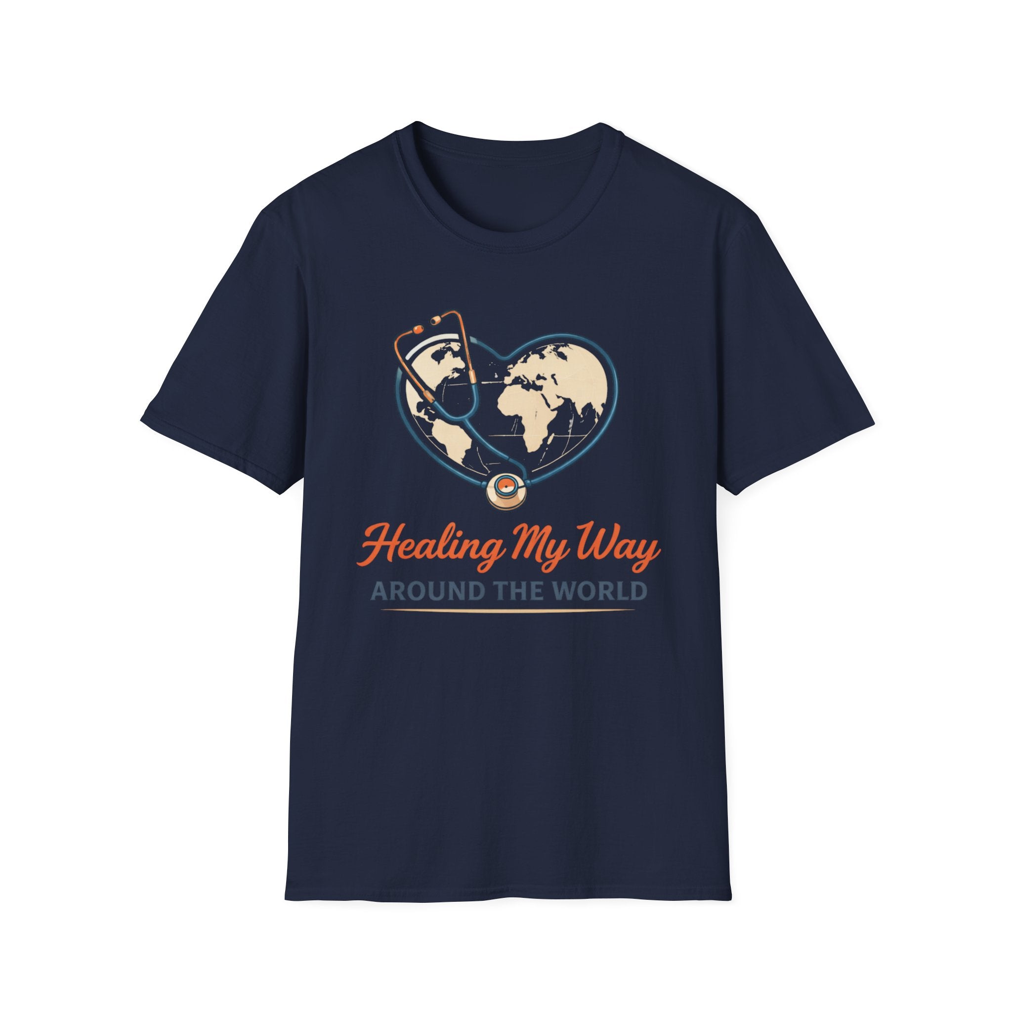 Healing My Way Around The World T-shirt
