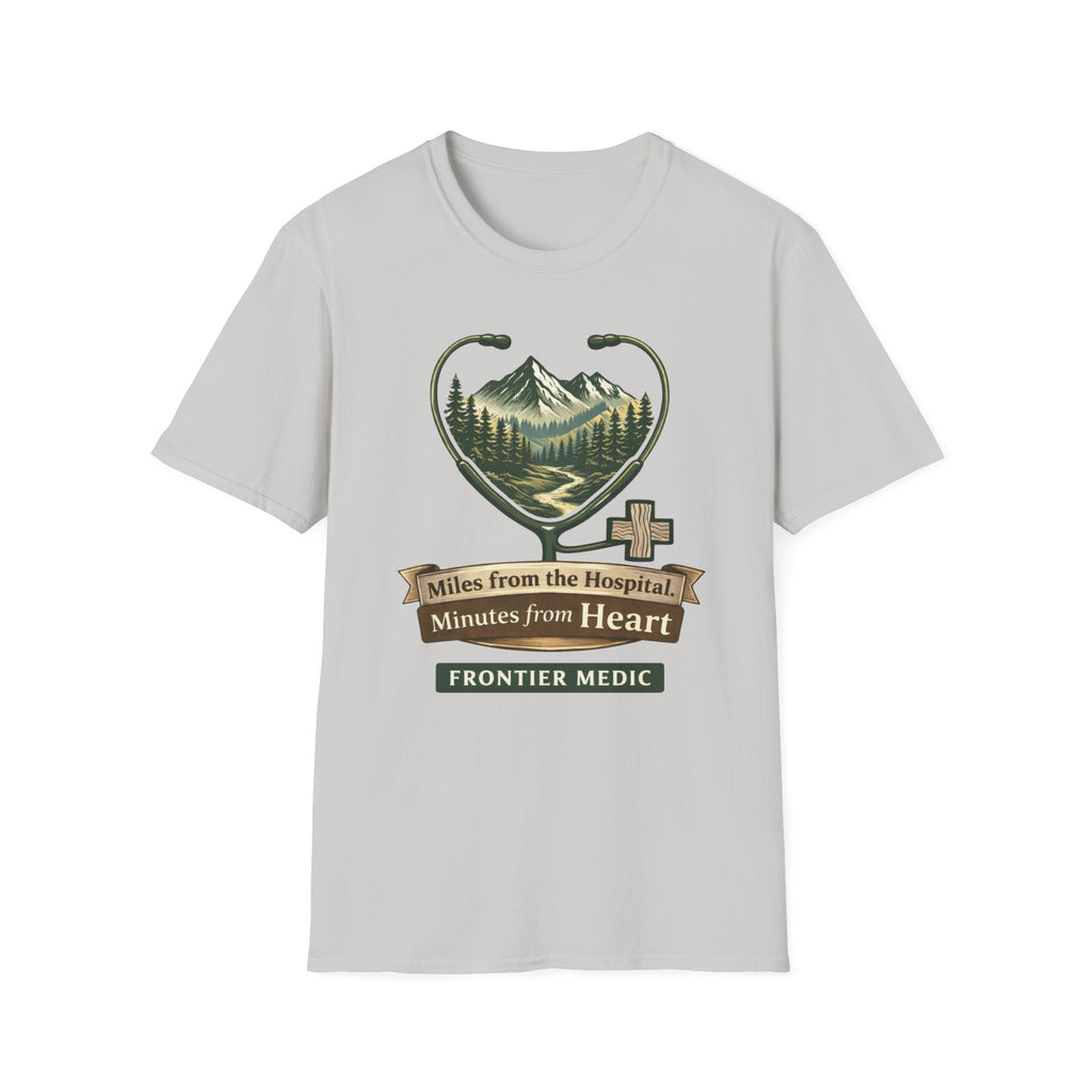 Miles From the Hospital Minutes From Heart T-shirt