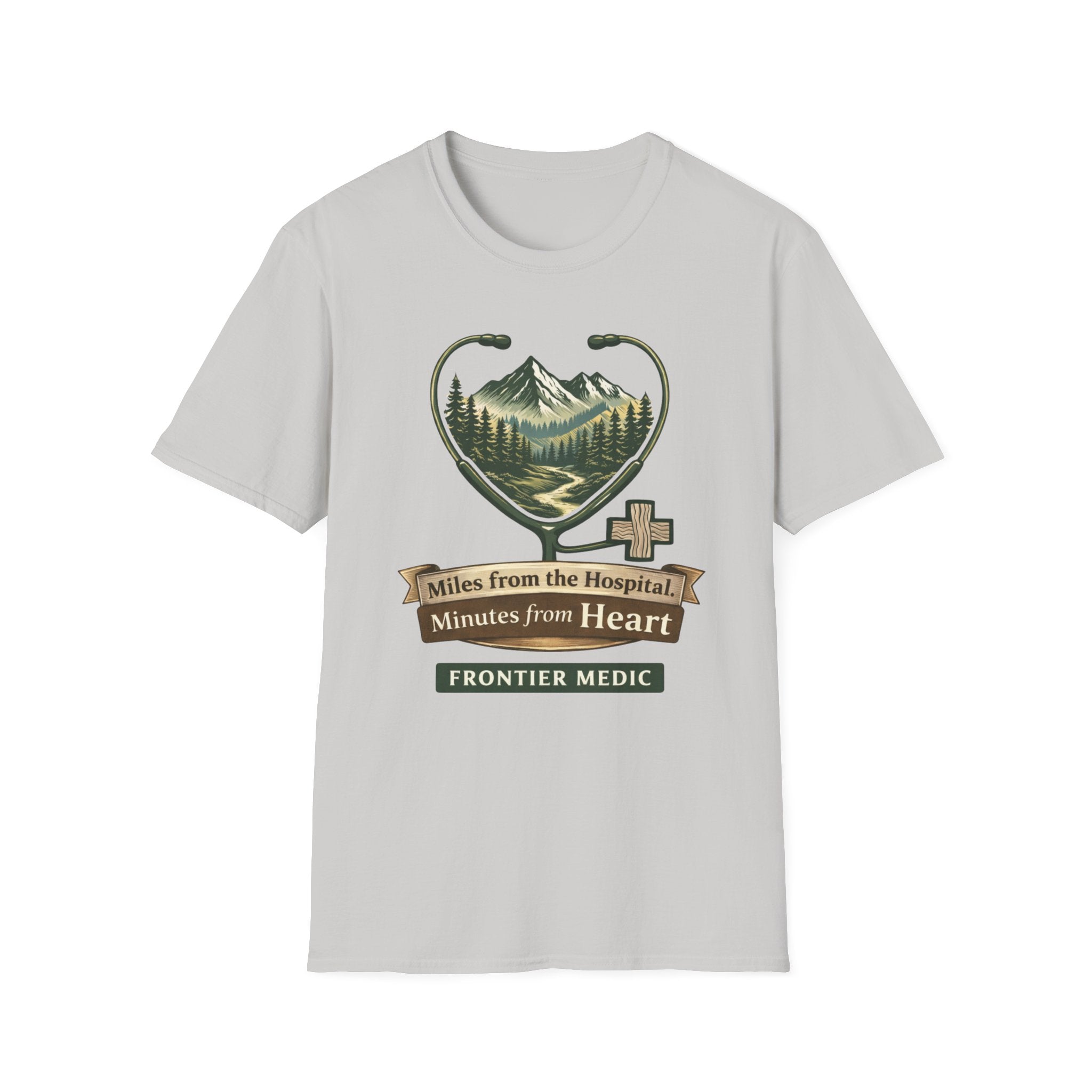 Miles From the Hospital Minutes From Heart T-shirt