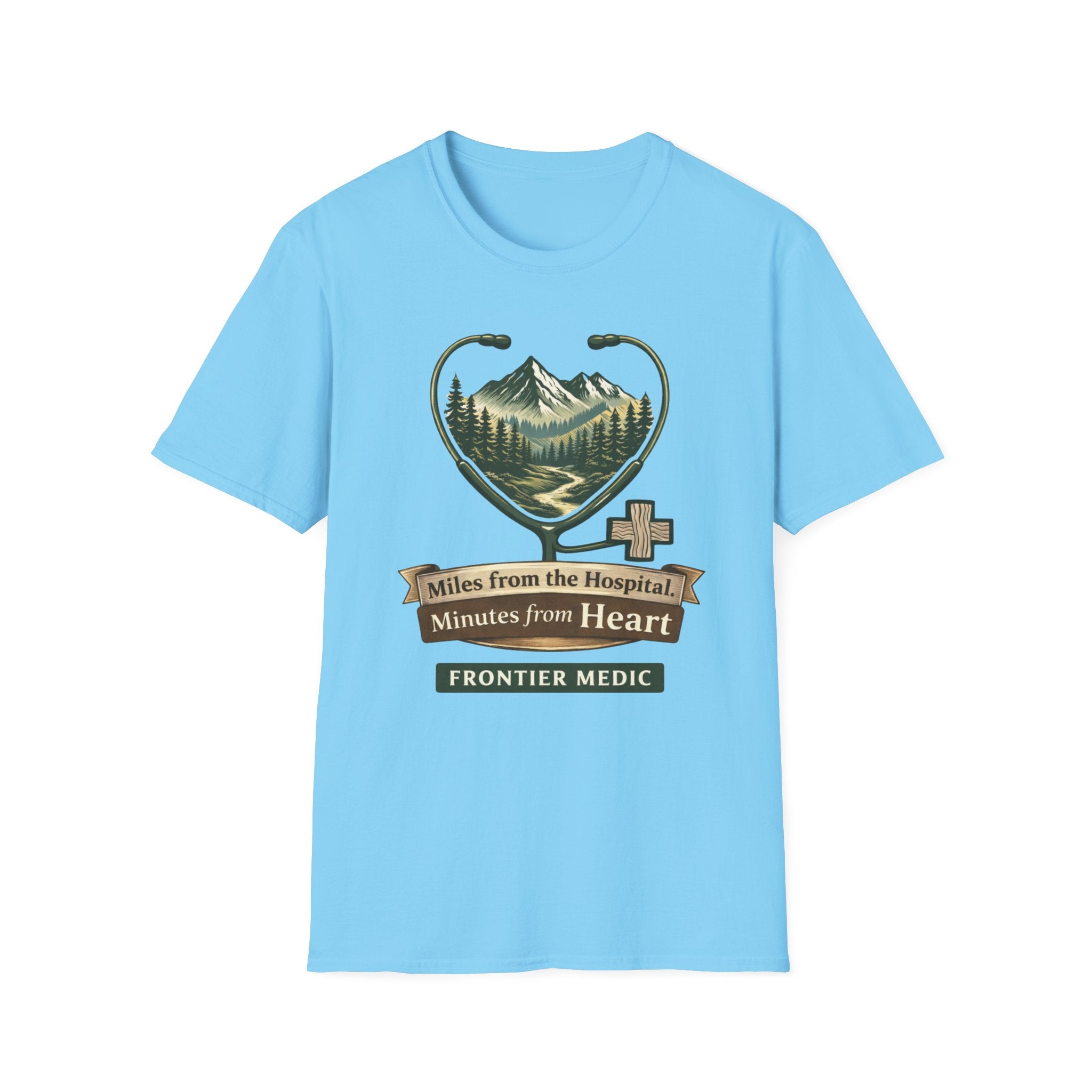 Miles From the Hospital Minutes From Heart T-shirt