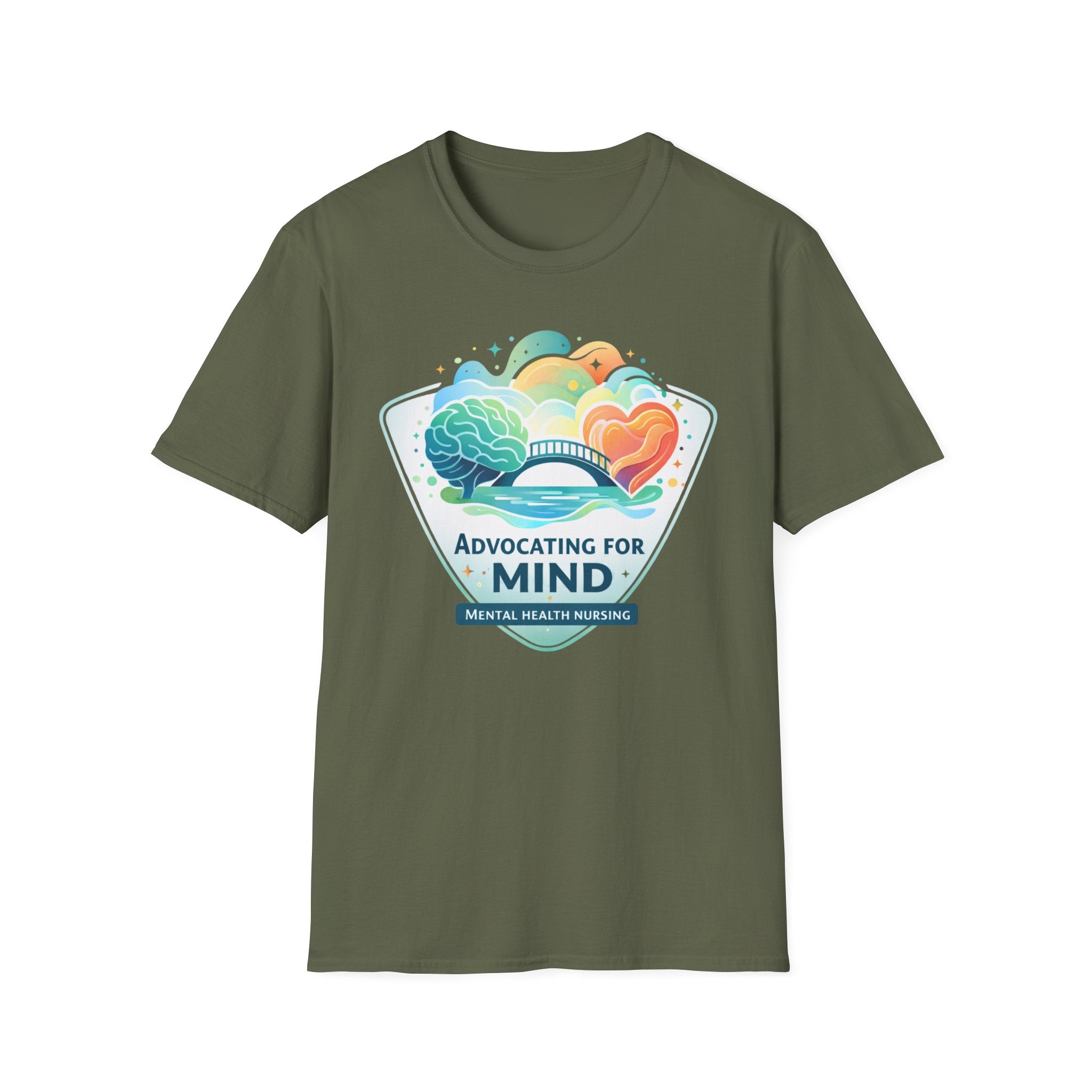 Advocating For Mind Mental Health Nursing T-shirt