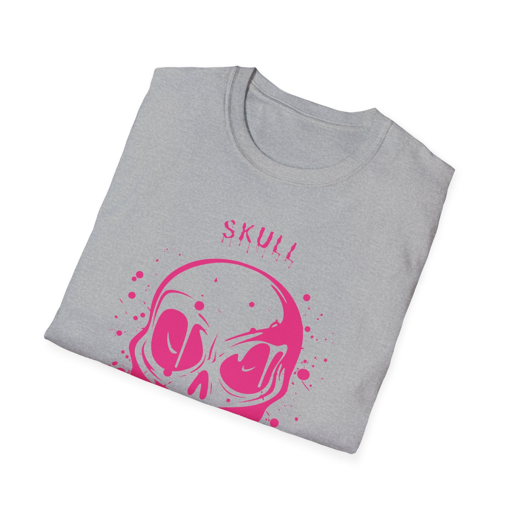 Neon Rage Skull T-shirt