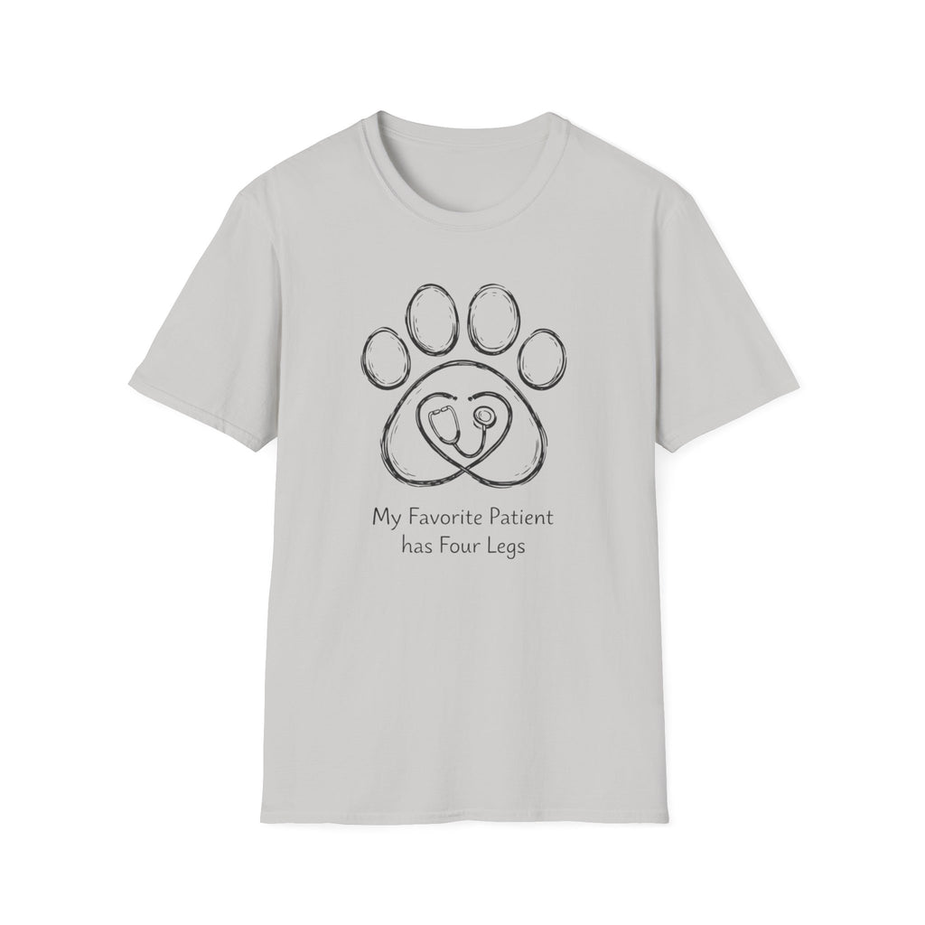My Favorite Patient Has Four Legs T-shirt