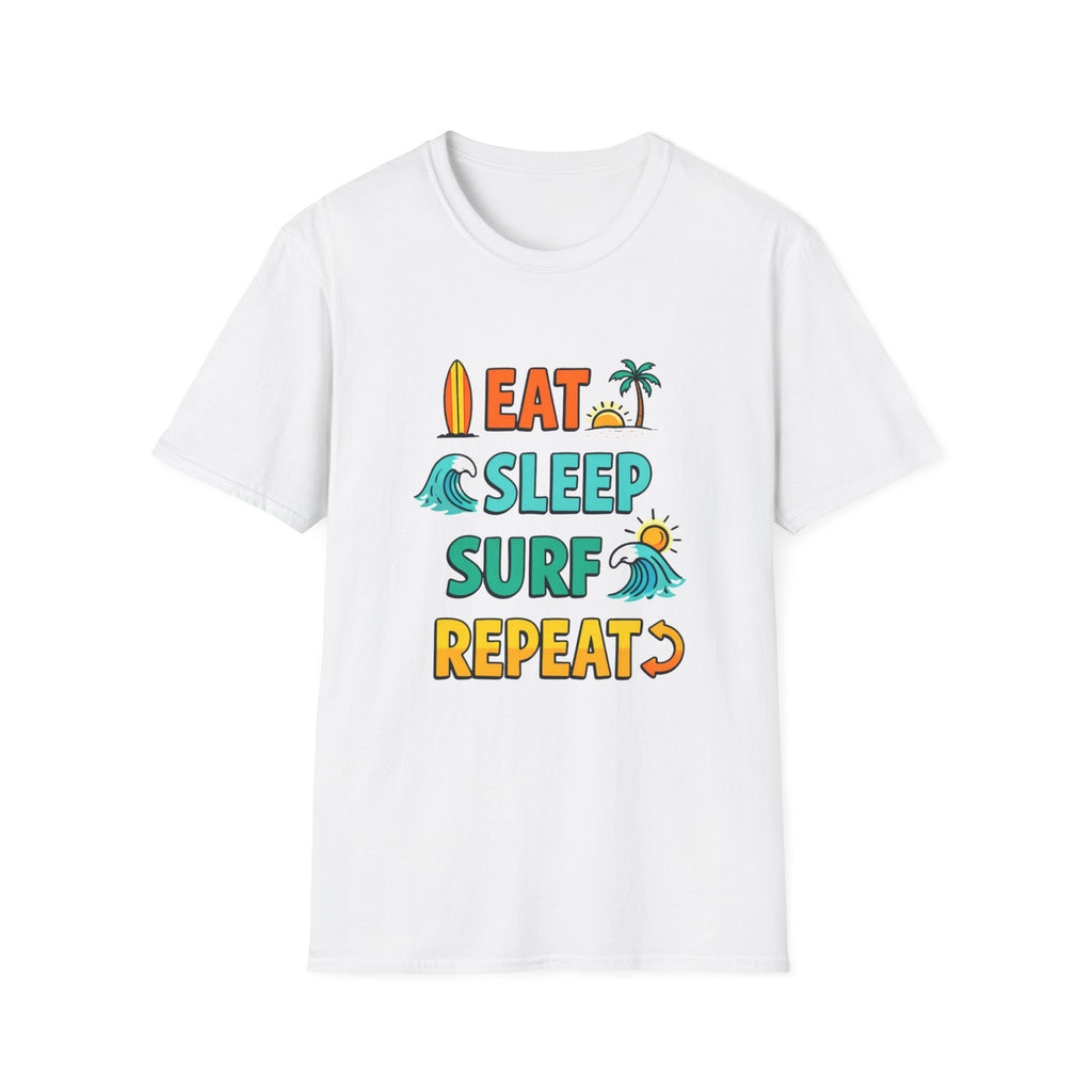 Eat Sleep Surf Repeat T-shirt