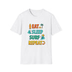 Eat Sleep Surf Repeat T-shirt