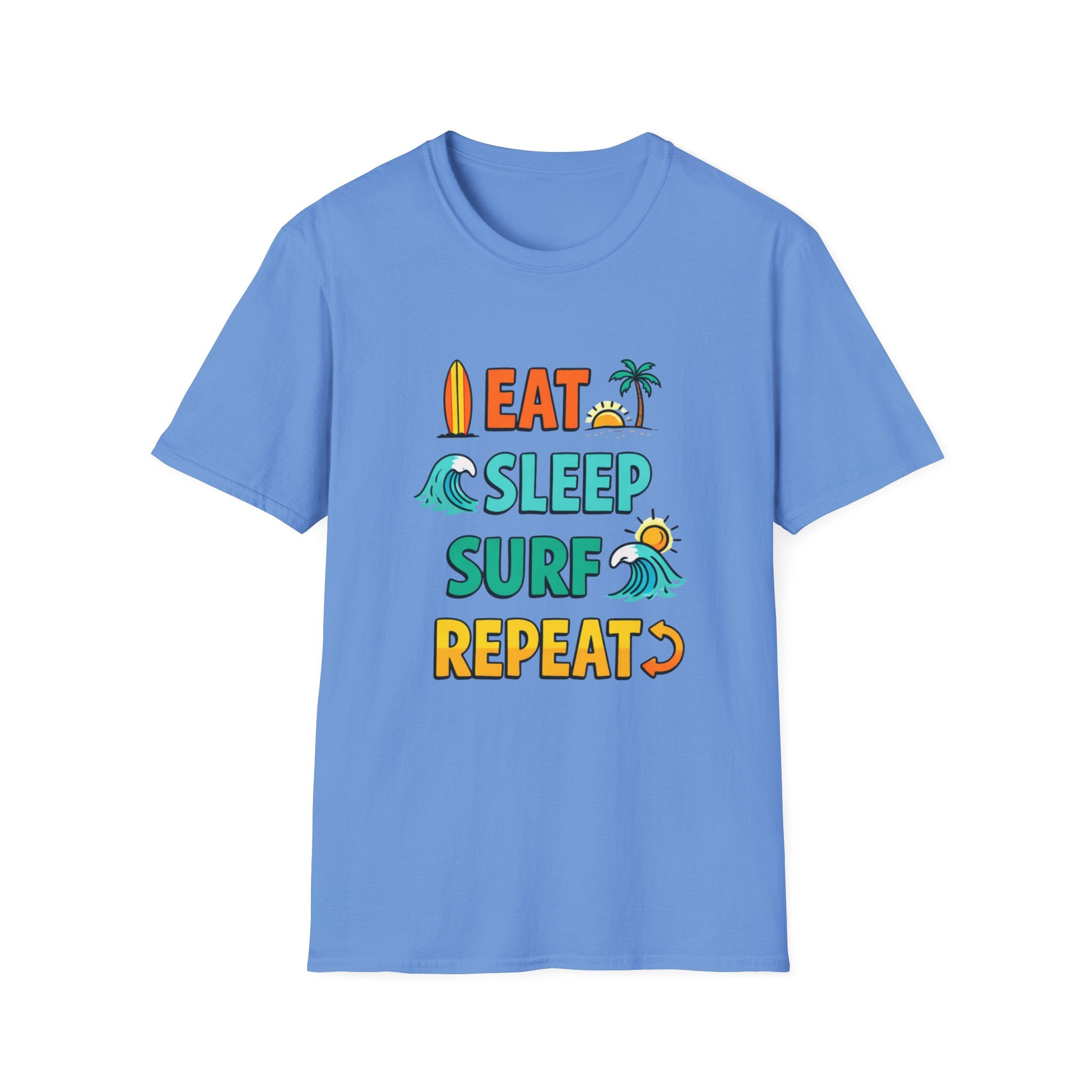Eat Sleep Surf Repeat T-shirt
