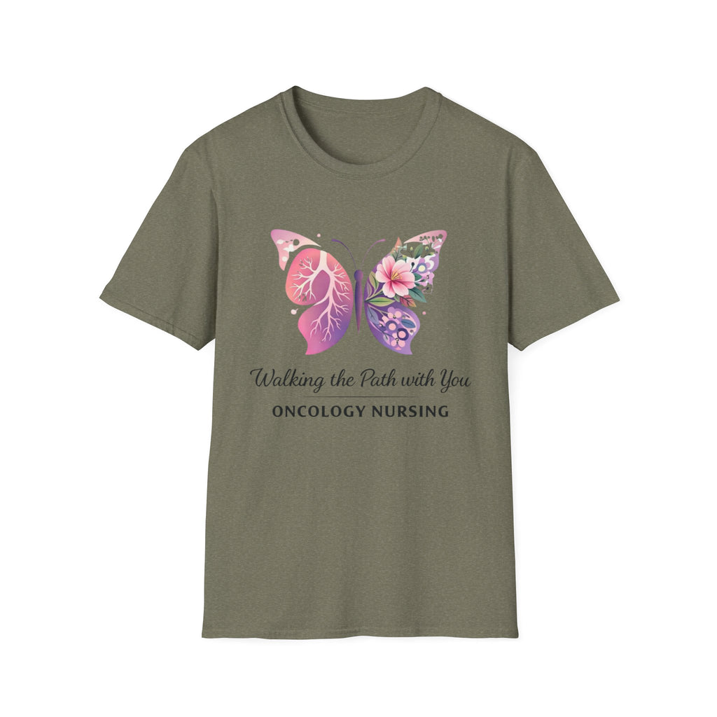 Walking The Path With You Oncology Nursing  T-shirt