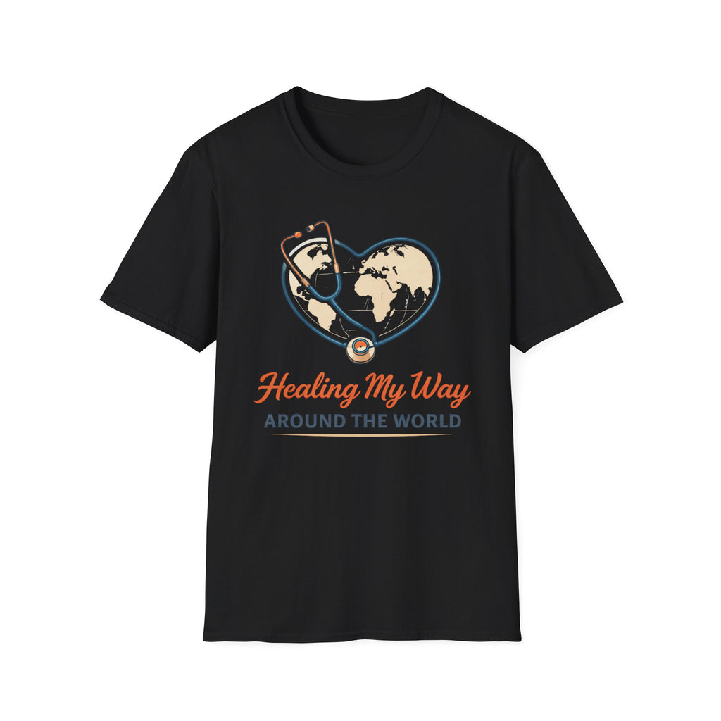 Healing My Way Around The World T-shirt