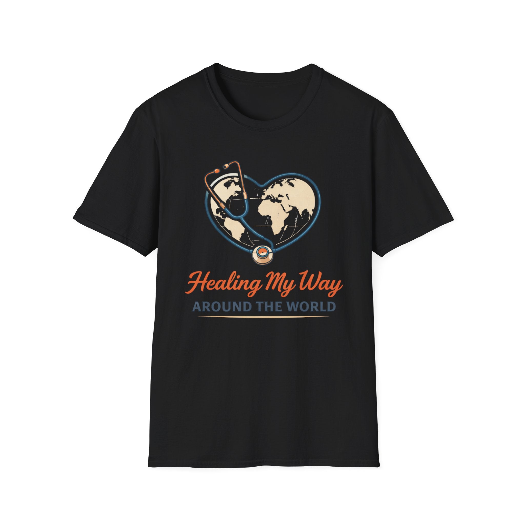 Healing My Way Around The World T-shirt