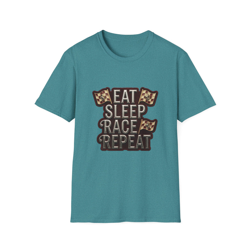 Eat Sleep Race Repeat T-shirt