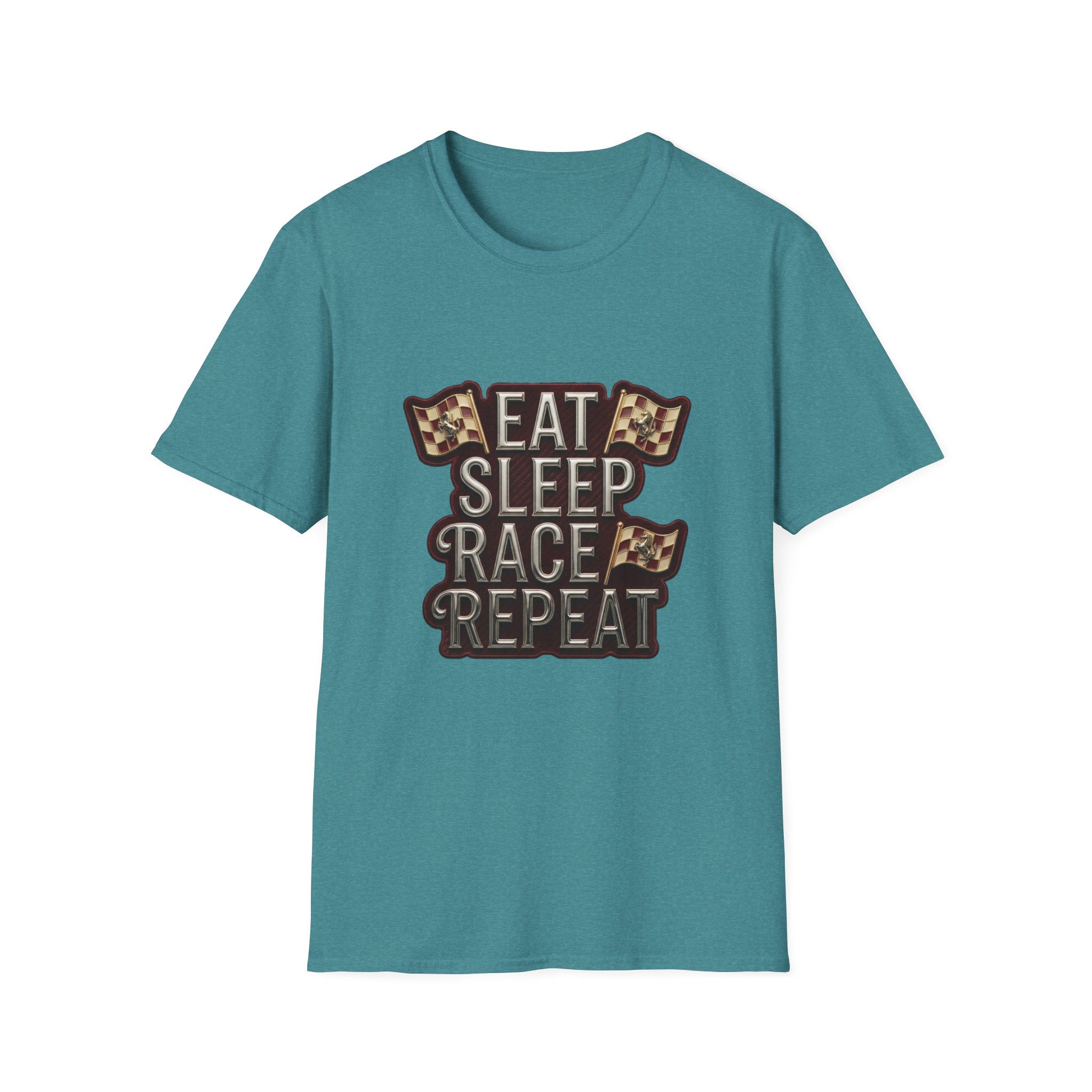 Eat Sleep Race Repeat T-shirt