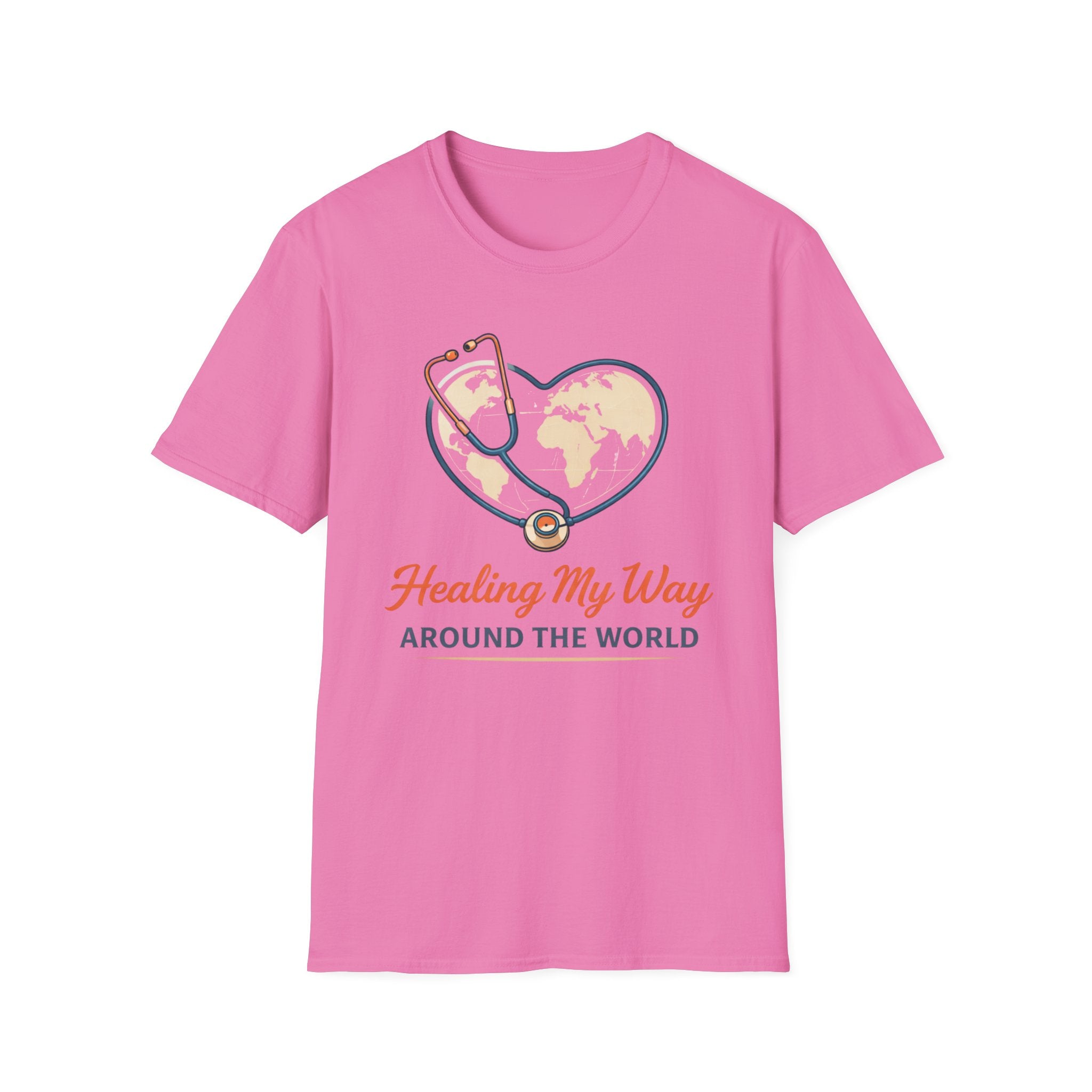 Healing My Way Around The World T-shirt
