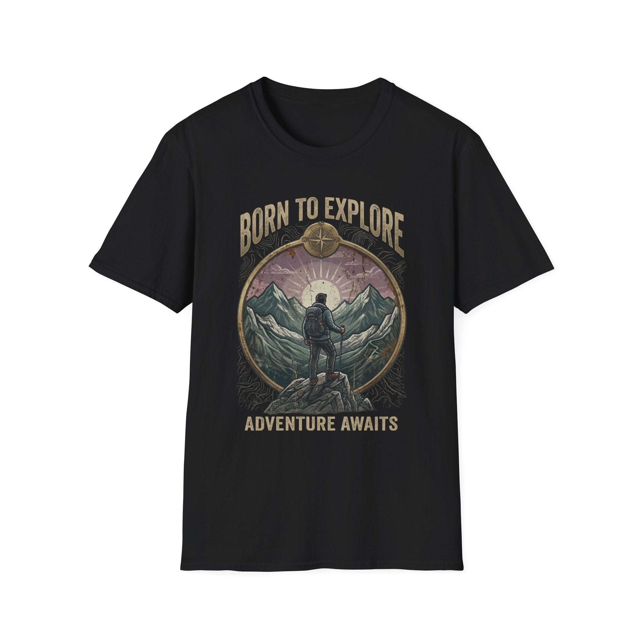 Born to Explore Adventure Awaits T-shirt