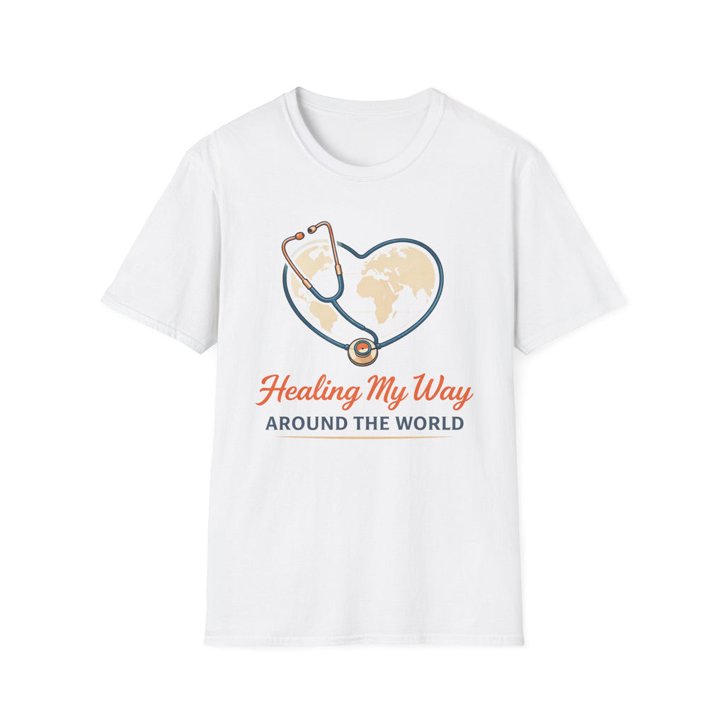 Healing My Way Around The World T-shirt