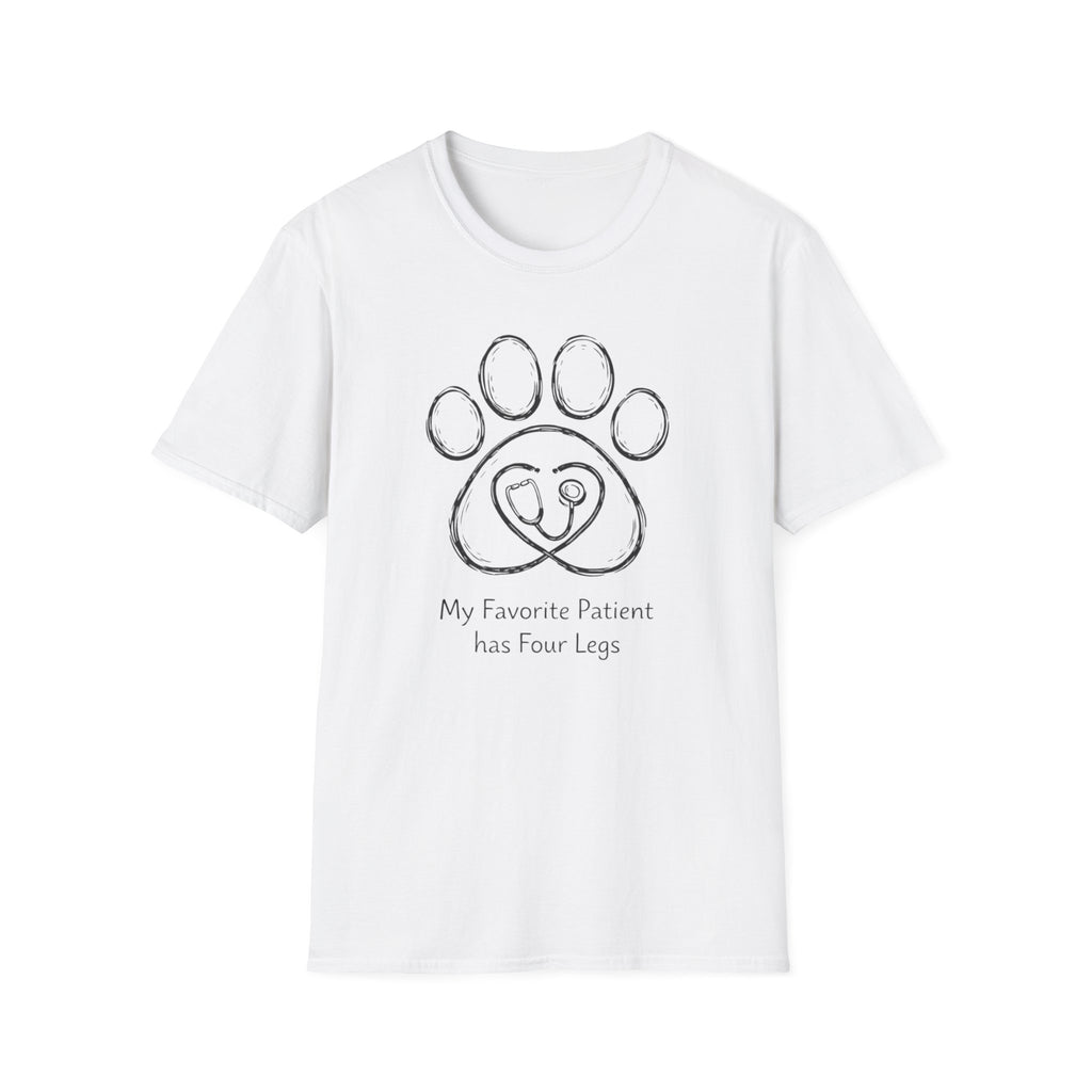 My Favorite Patient Has Four Legs T-shirt