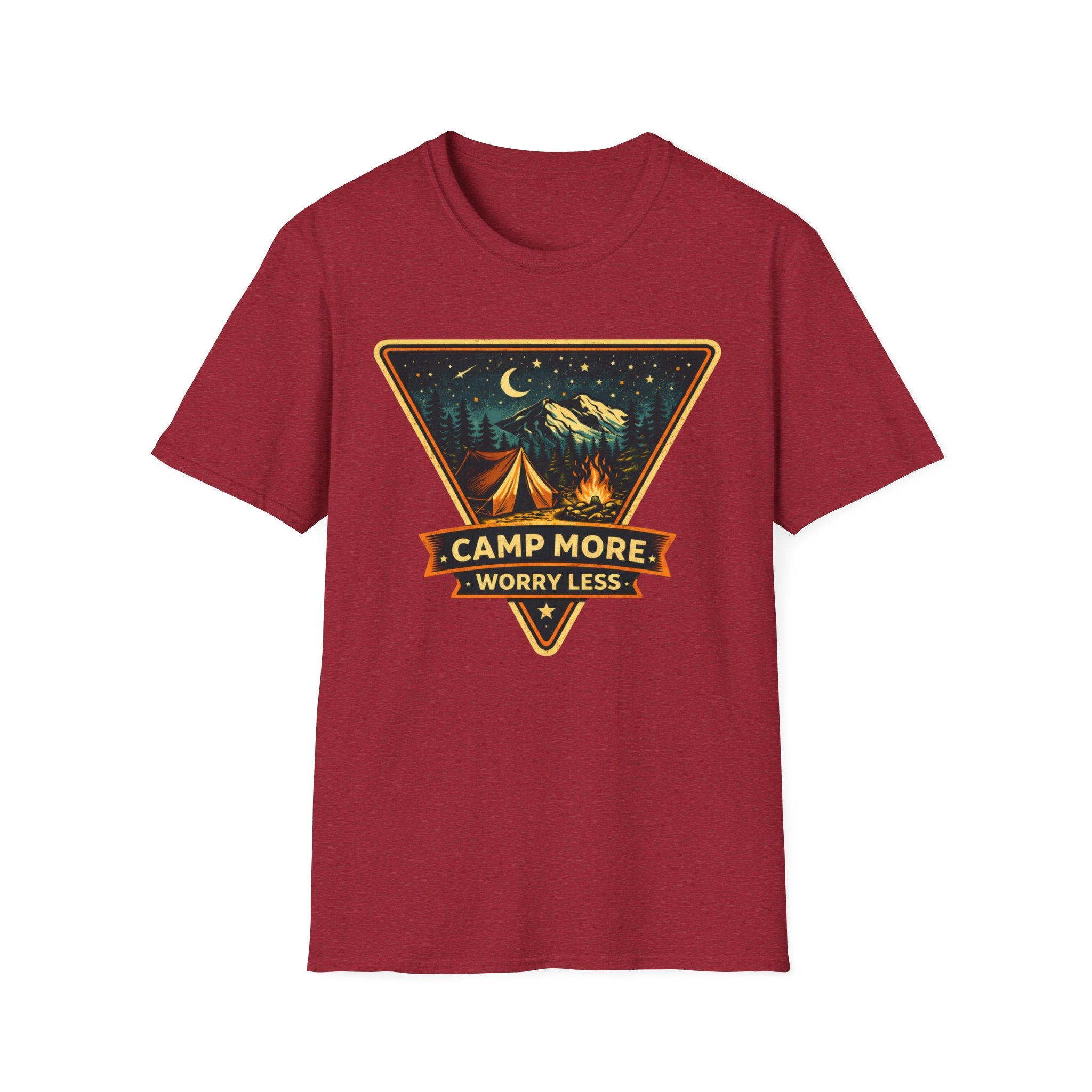 Camp More Worry Less T-shirt