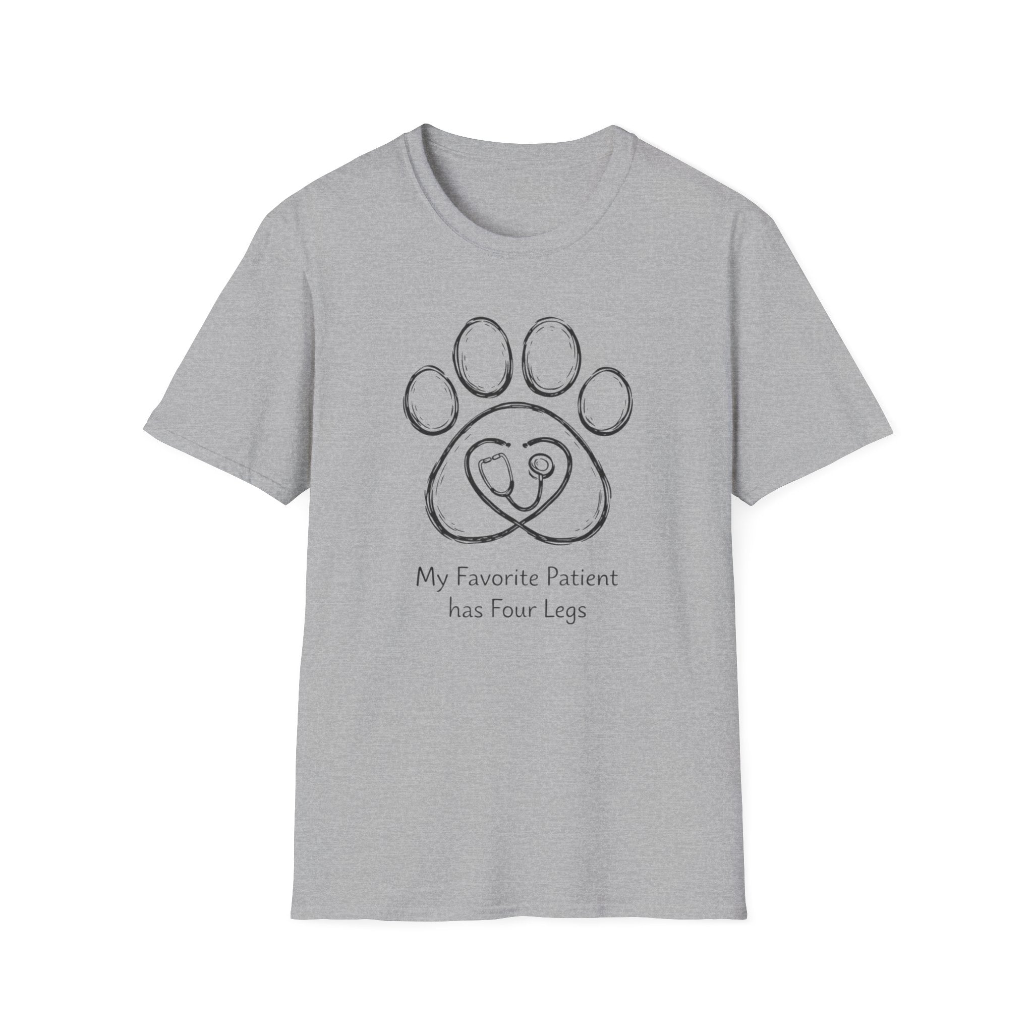 My Favorite Patient Has Four Legs T-shirt