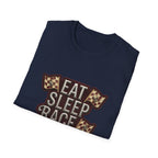 Eat Sleep Race Repeat T-shirt