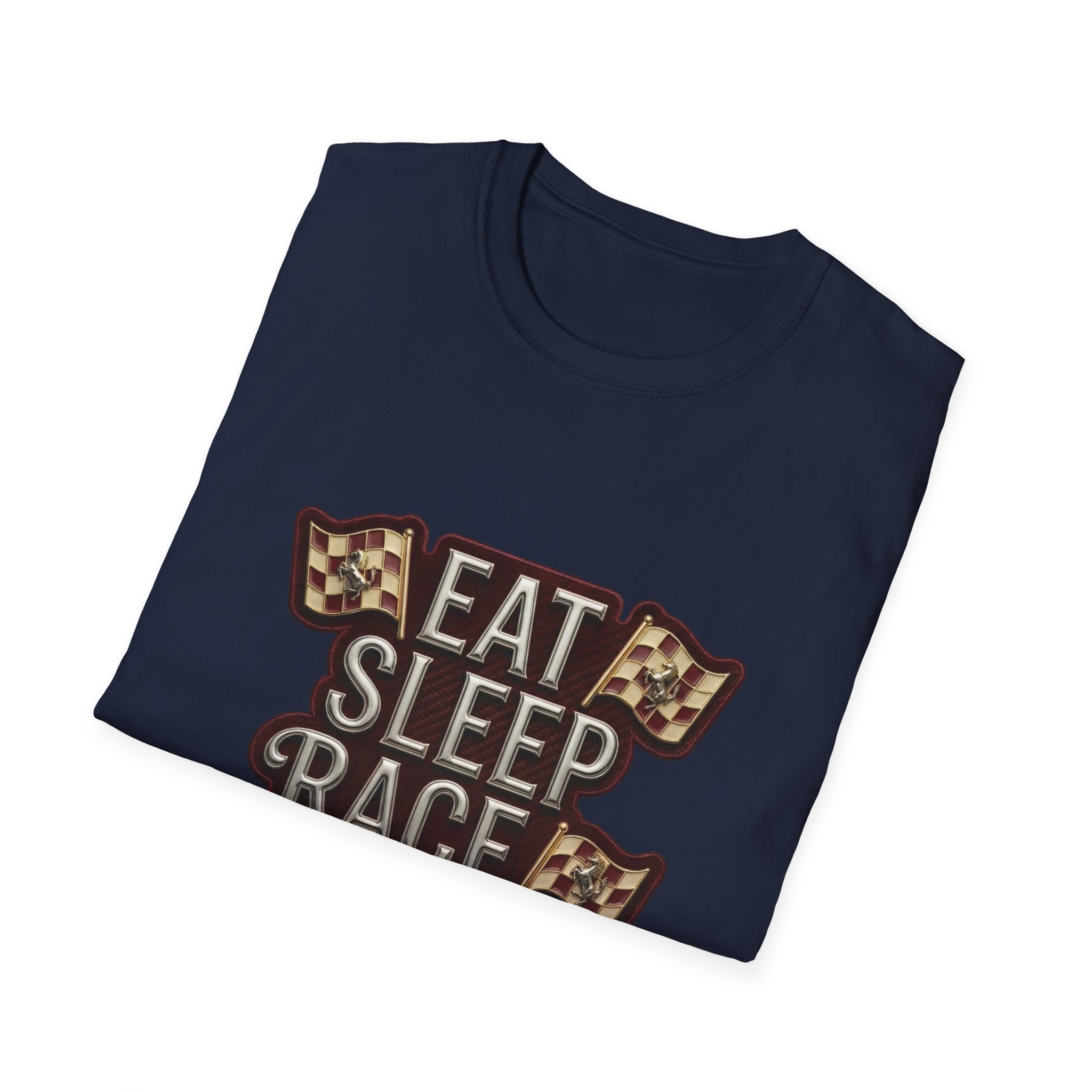 Eat Sleep Race Repeat T-shirt