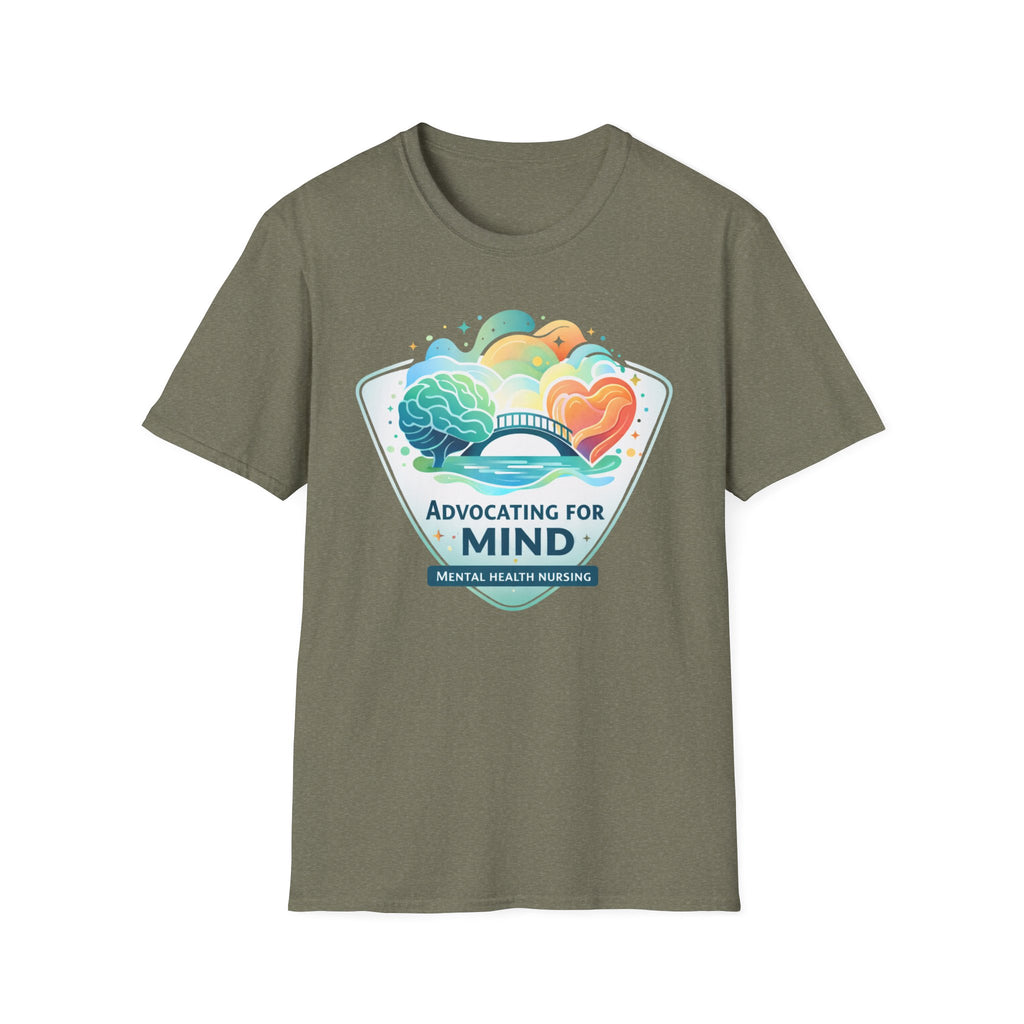 Advocating For Mind Mental Health Nursing T-shirt