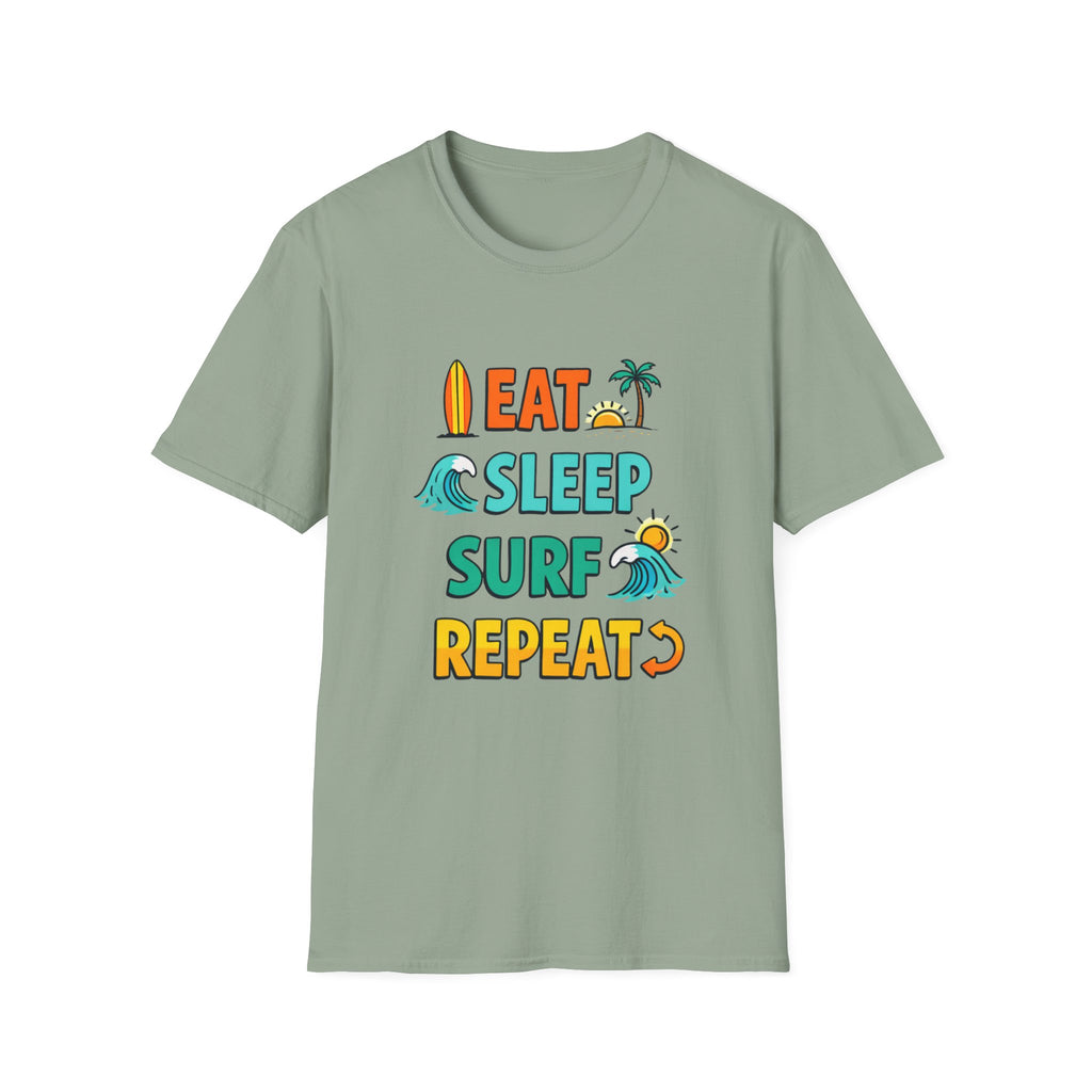 Eat Sleep Surf Repeat T-shirt