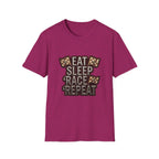 Eat Sleep Race Repeat T-shirt