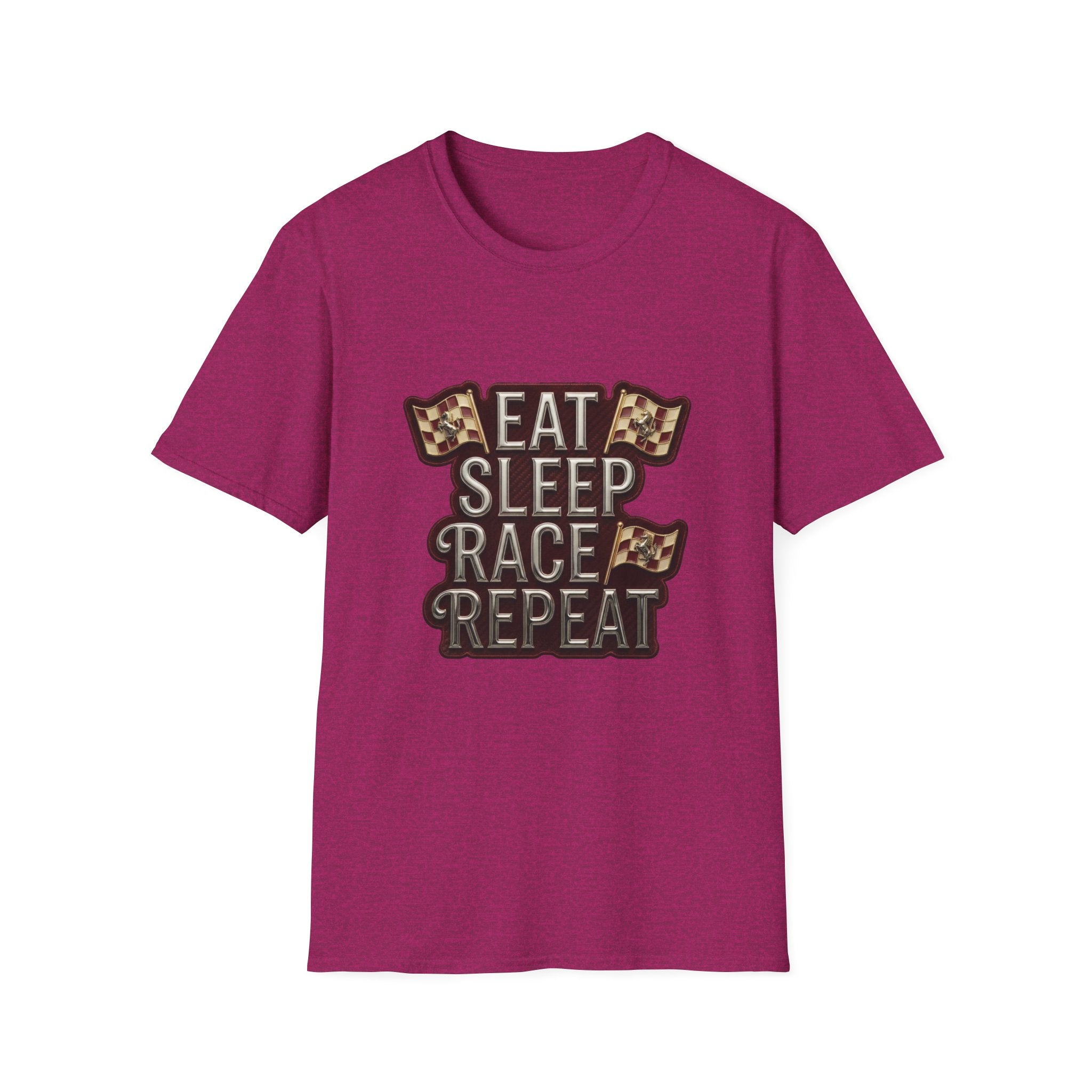 Eat Sleep Race Repeat T-shirt