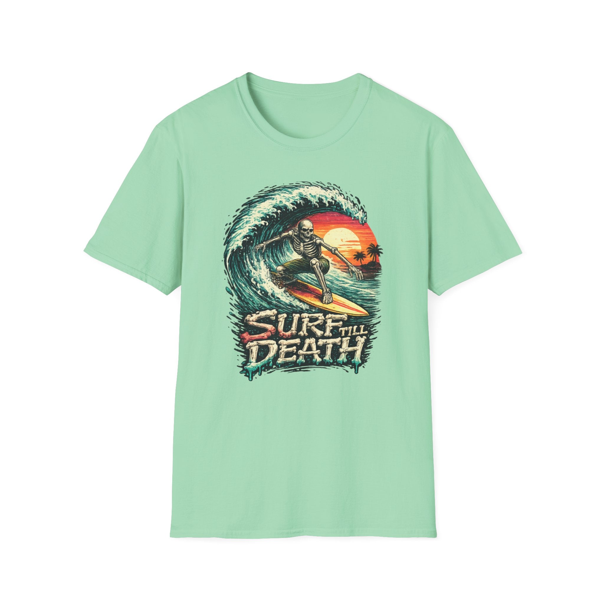 Surf Till Death  T-shirt