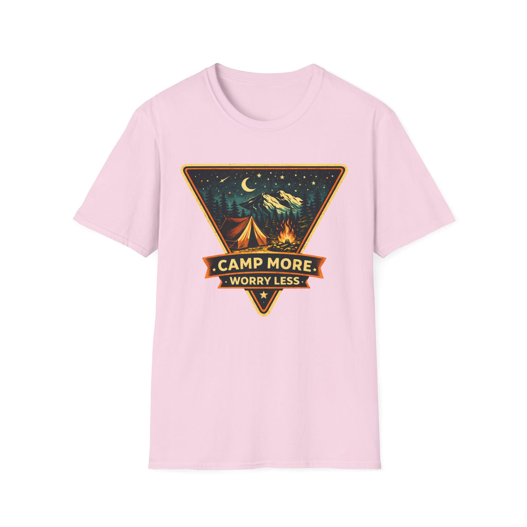 Camp More Worry Less T-shirt