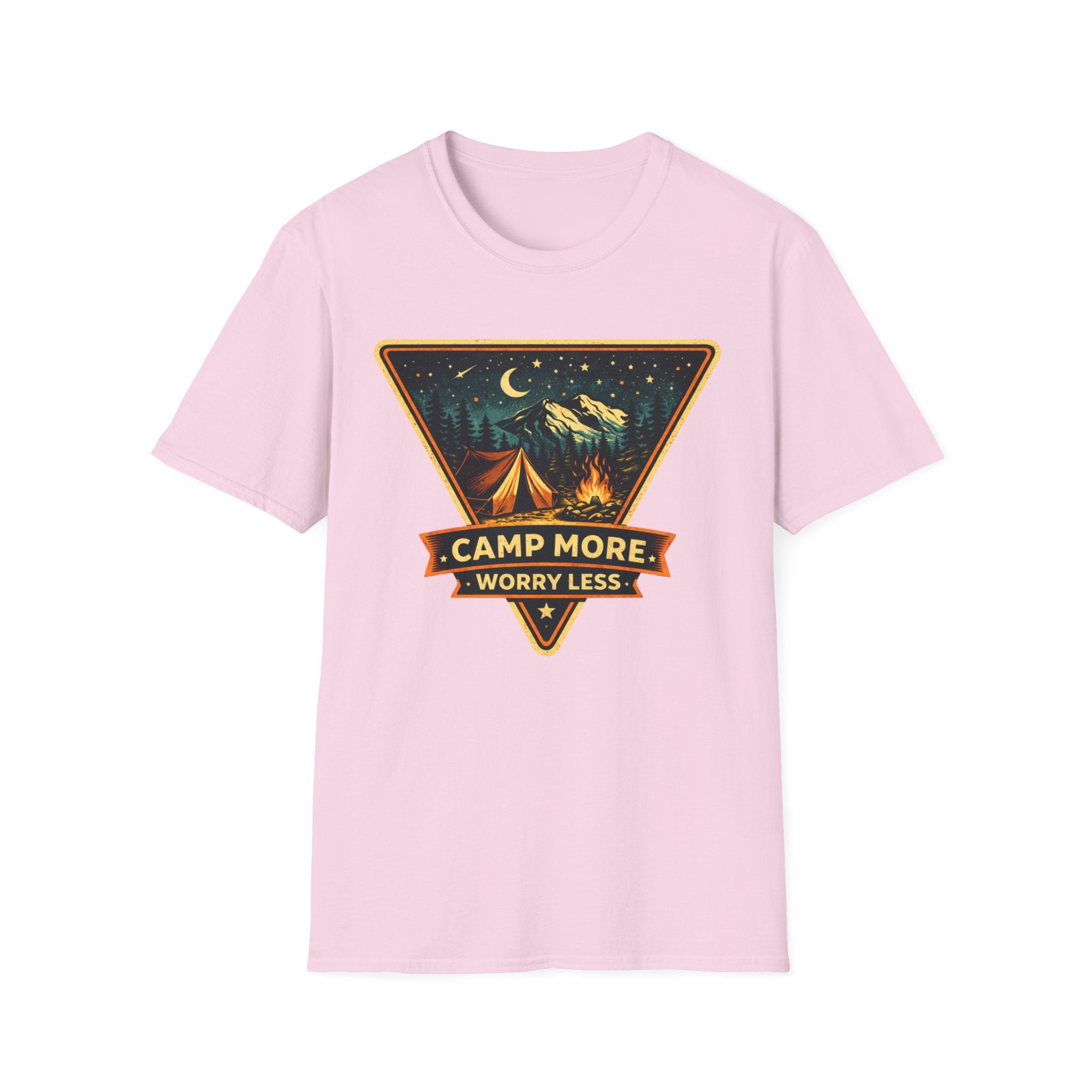 Camp More Worry Less T-shirt