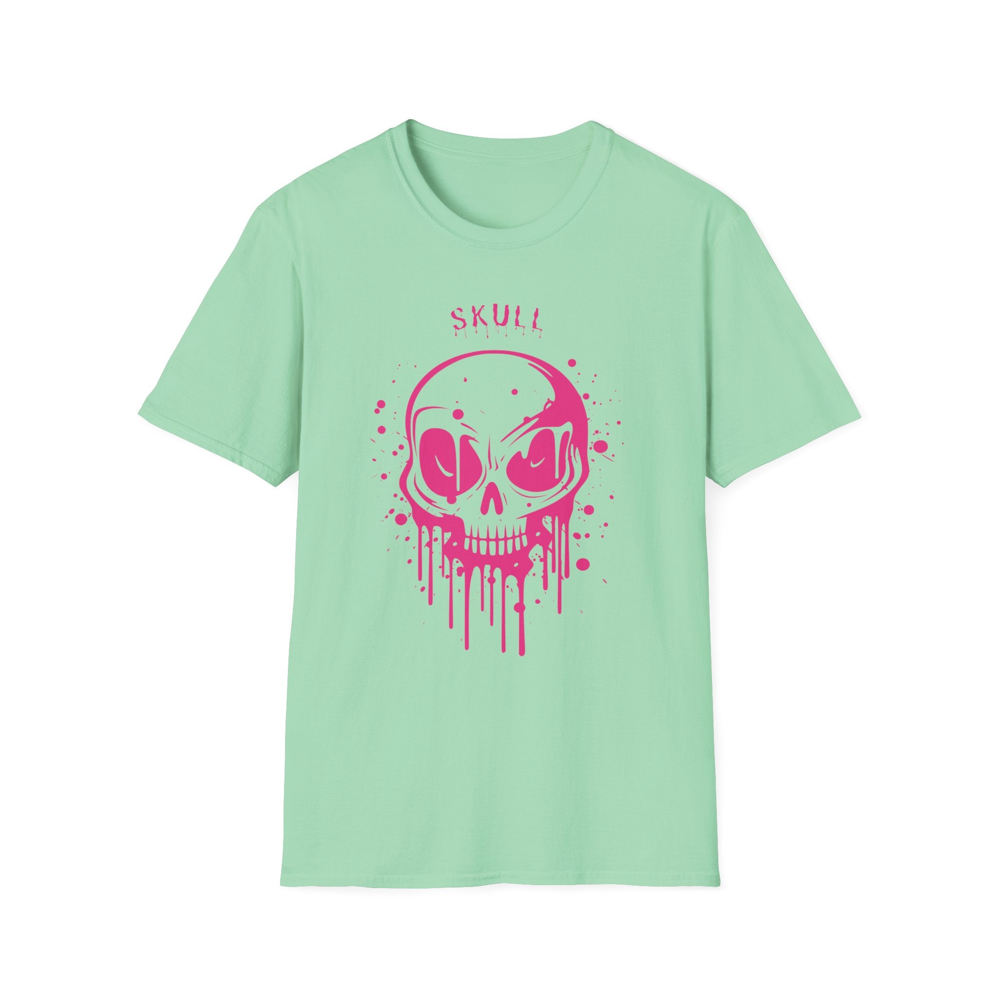 Neon Rage Skull T-shirt