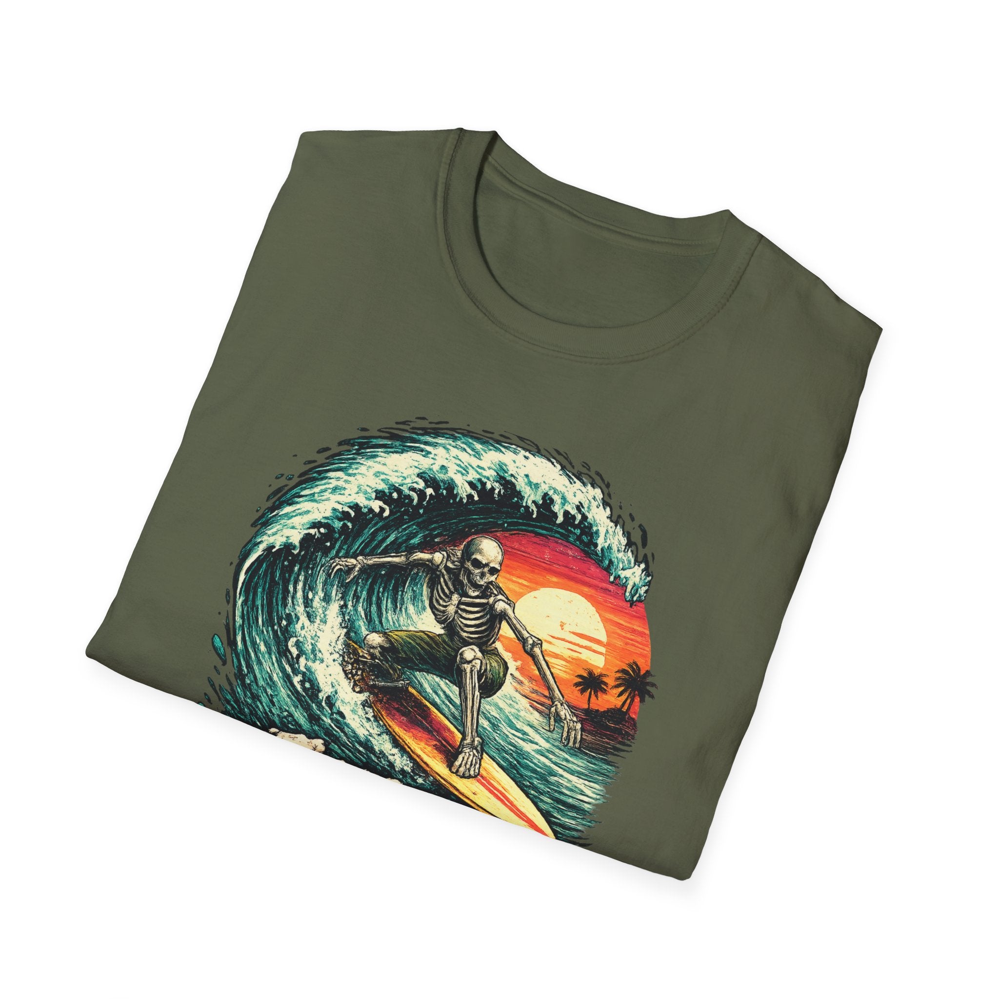 Surf Till Death  T-shirt