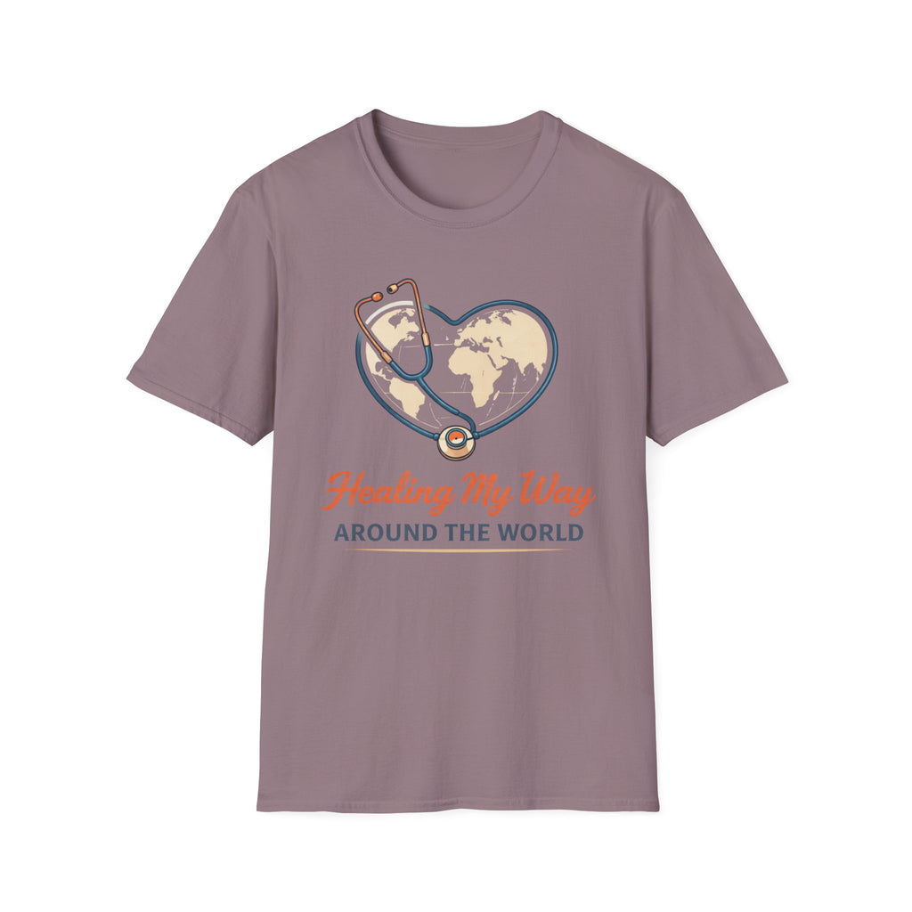 Healing My Way Around The World T-shirt