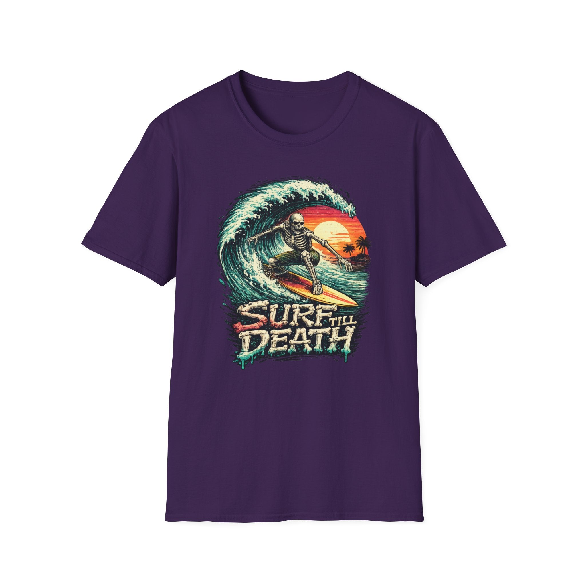 Surf Till Death  T-shirt