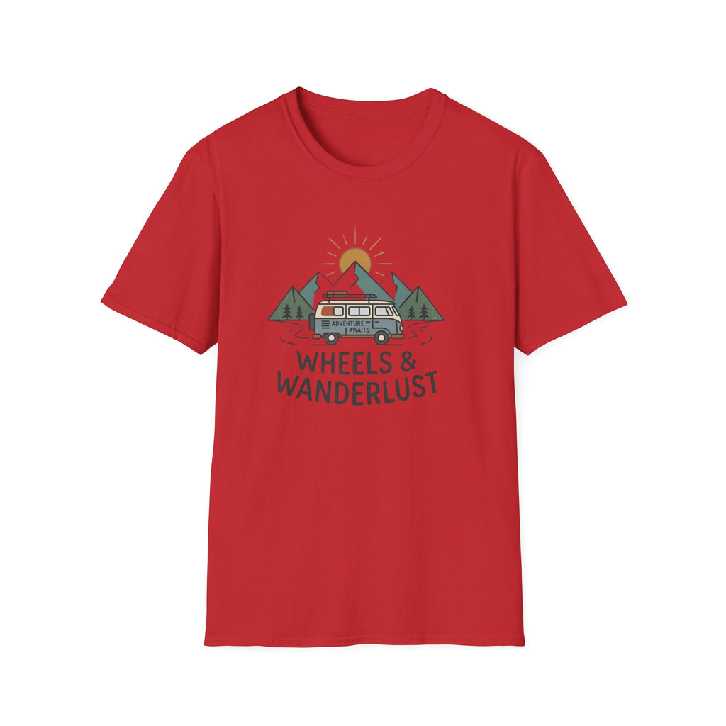 Wheels And Wanderlust T-shirt
