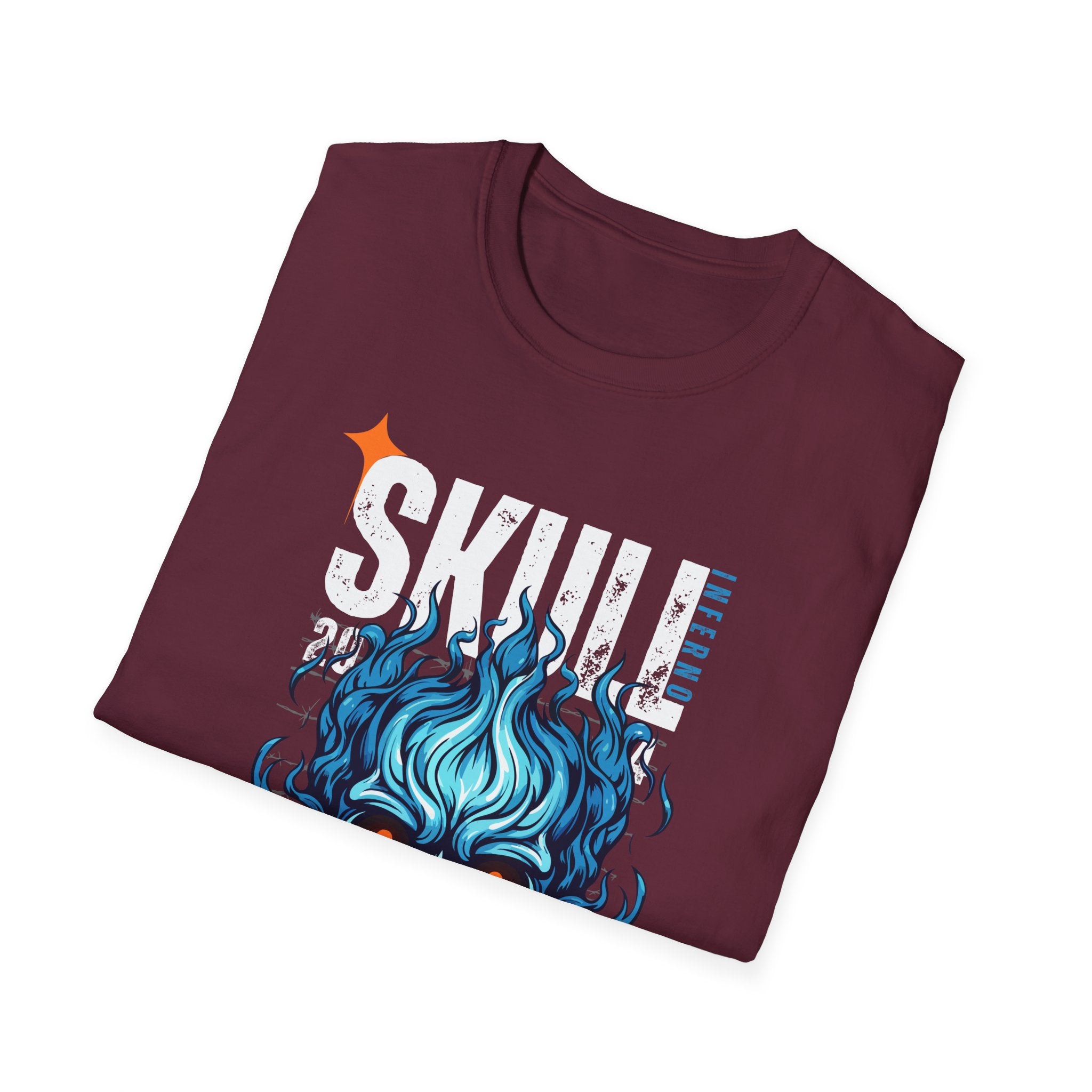 Inferno Skull Fire T-shirt