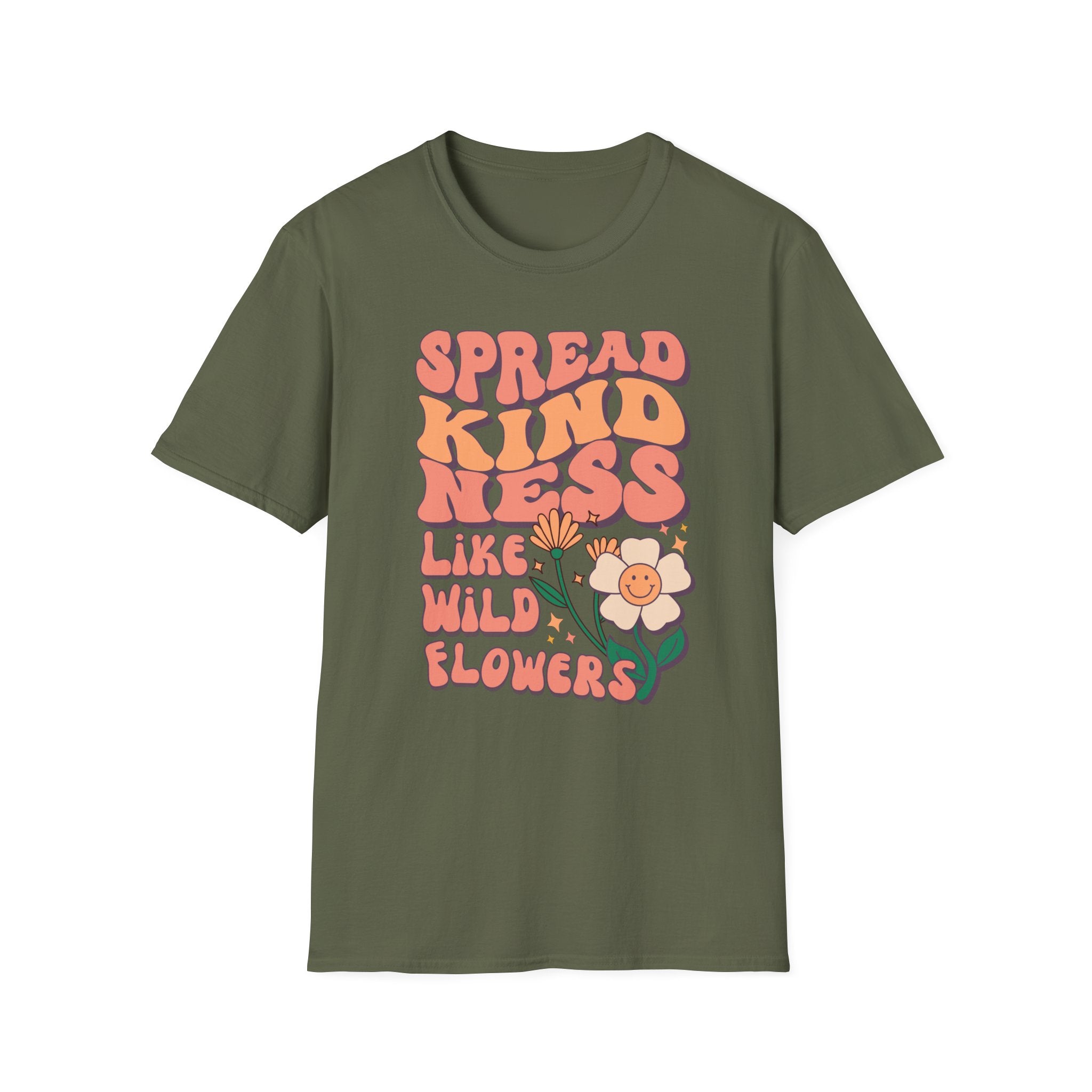 Spread Kindness Like Wild Flowers T-shirt